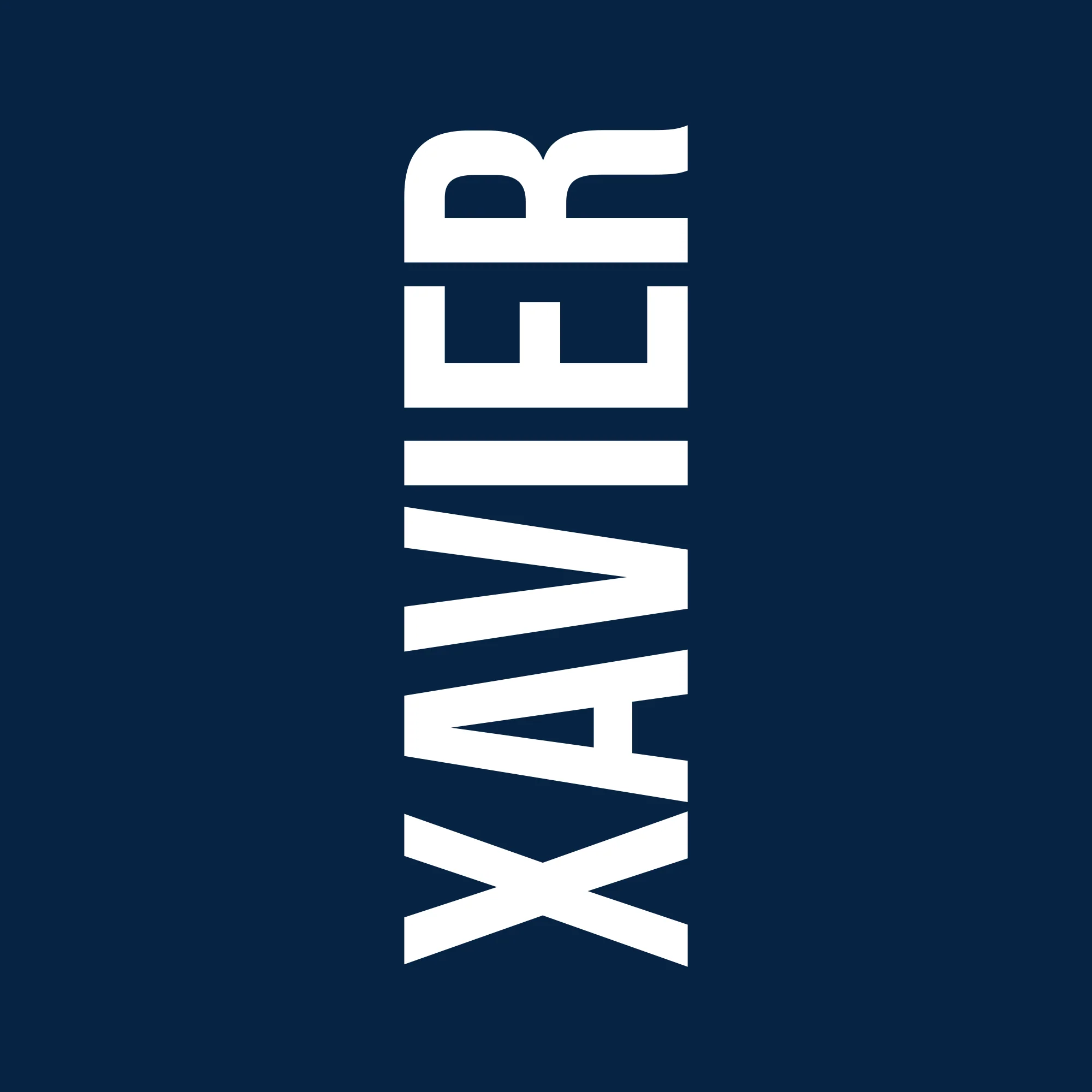 Xavier Musketeers Super Block Sweatpants - Navy - Image 2