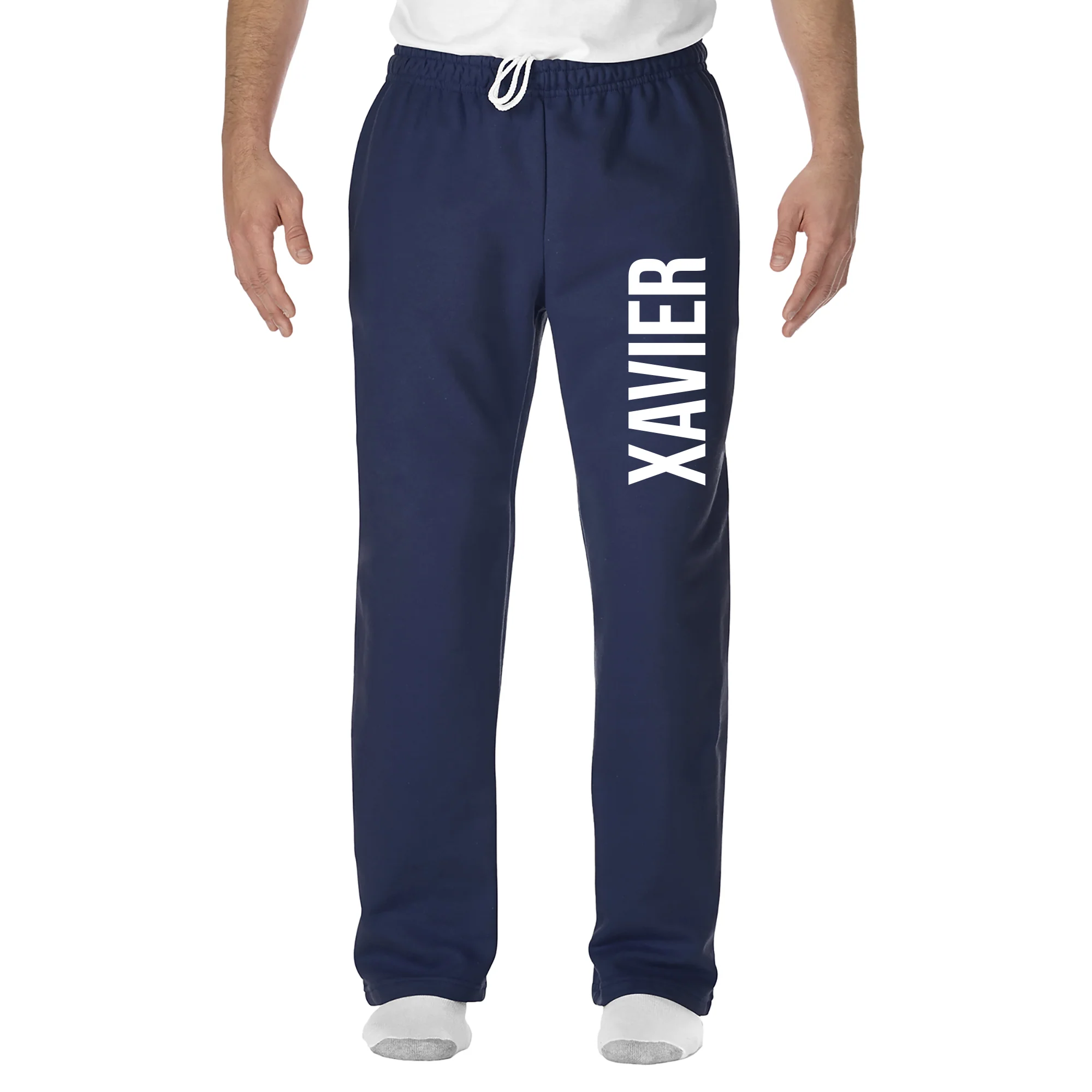 Xavier Musketeers Super Block Sweatpants - Navy - Image 3