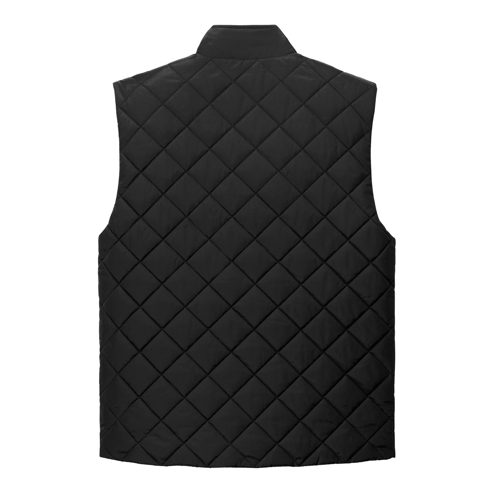 Acacia Primary Logo LC Brooks Brothers Quilted Vest - Deep Black - Image 3