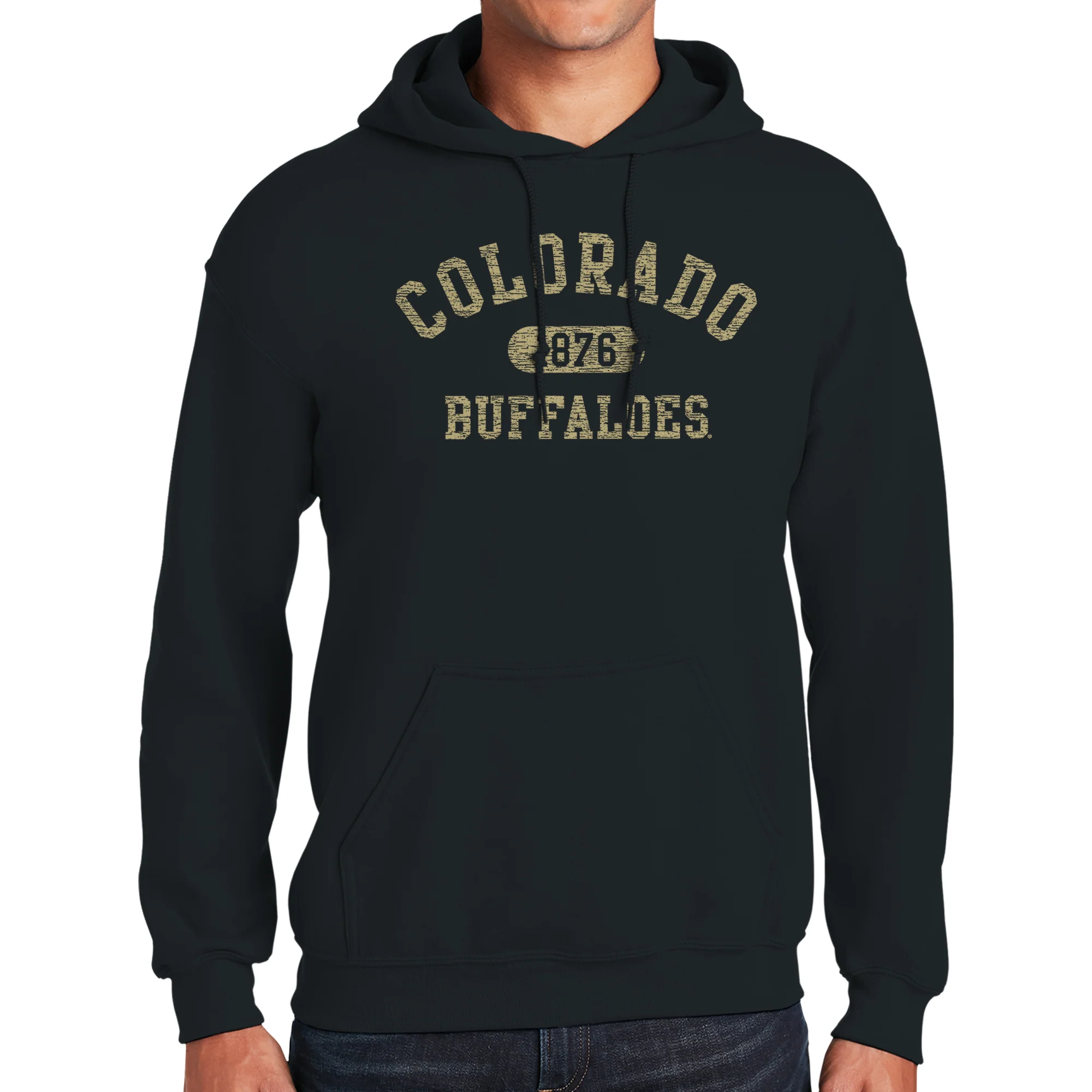 University of Colorado Buffaloes Athletic Arch Hoodie - Black - Image 3