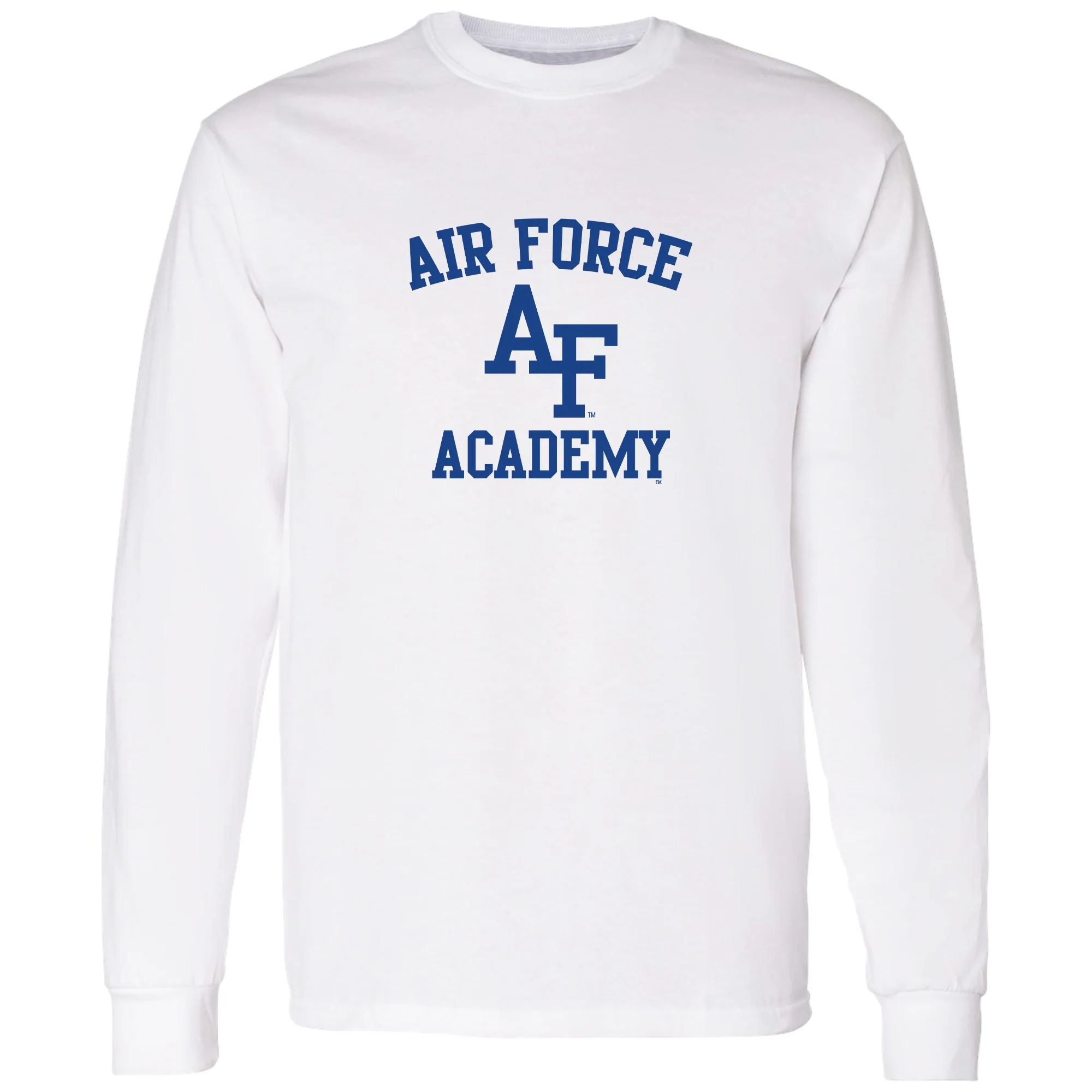 Air Force Academy Falcons Arch Logo Long Sleeve T-Shirt - White