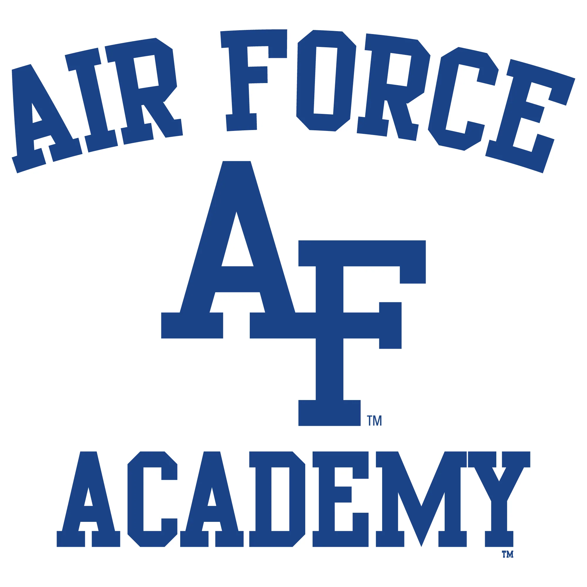 Air Force Academy Falcons Arch Logo Women's T-Shirt - White - Image 2