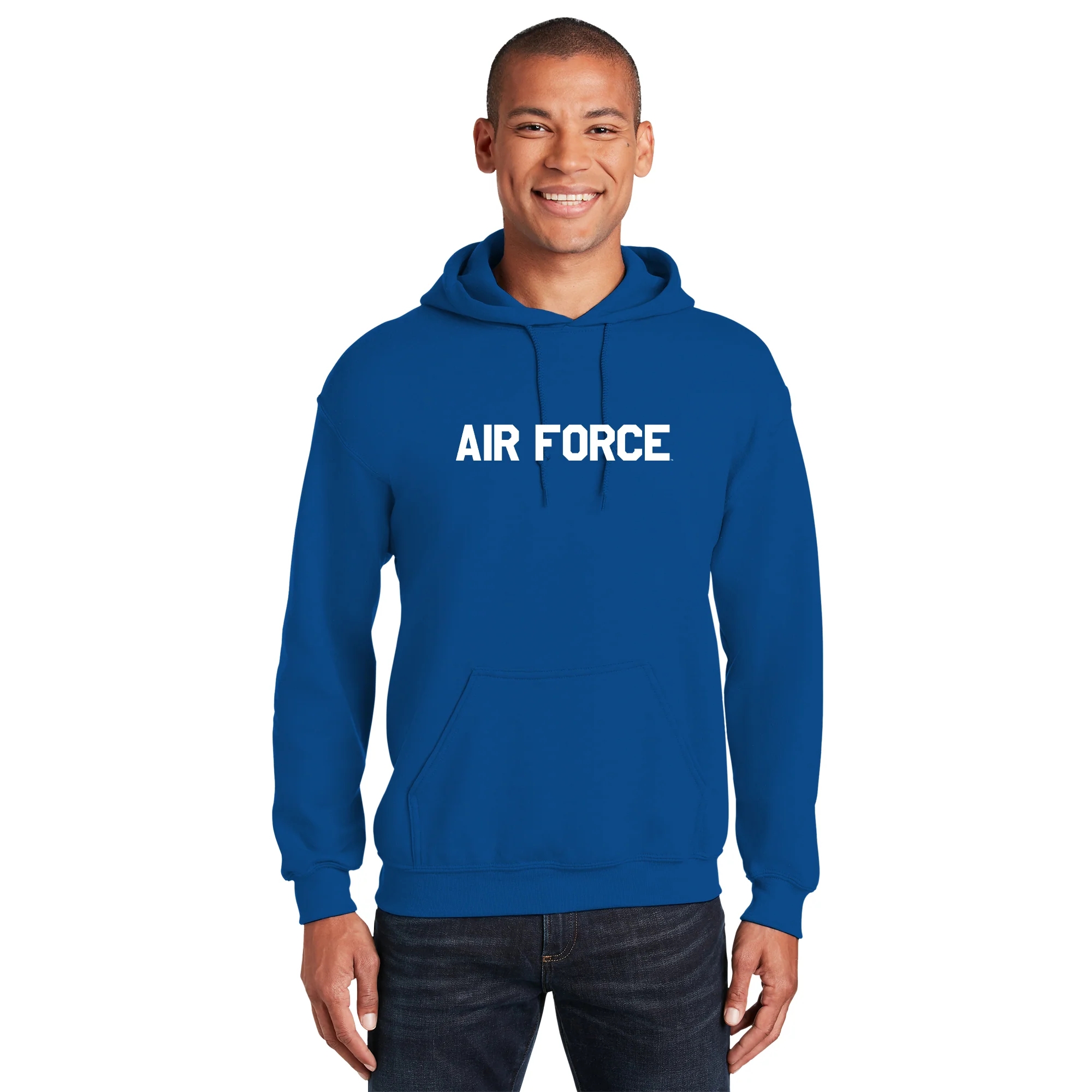 Air Force Academy Falcons Basic Block Hoodie - Royal - Image 3