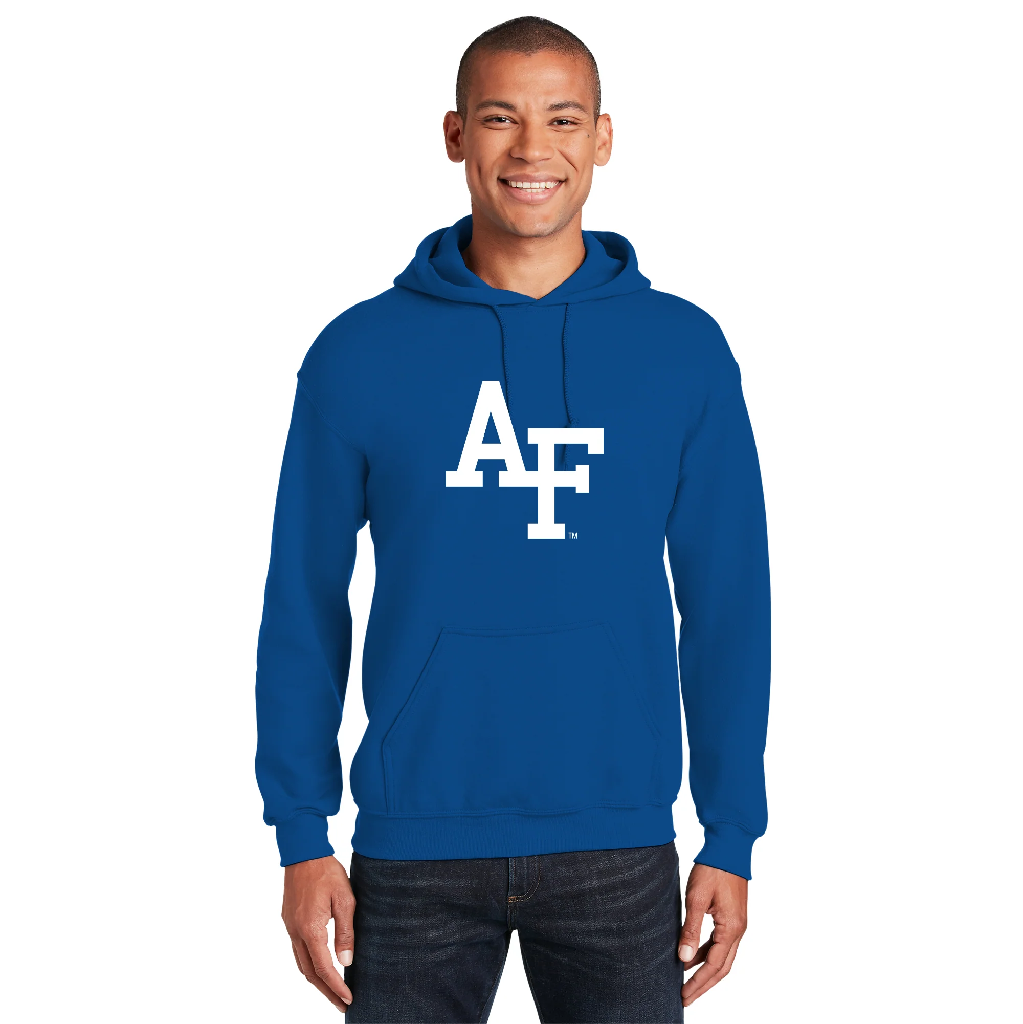 Air Force Academy Falcons Primary Logo Hoodie - Royal - Image 3
