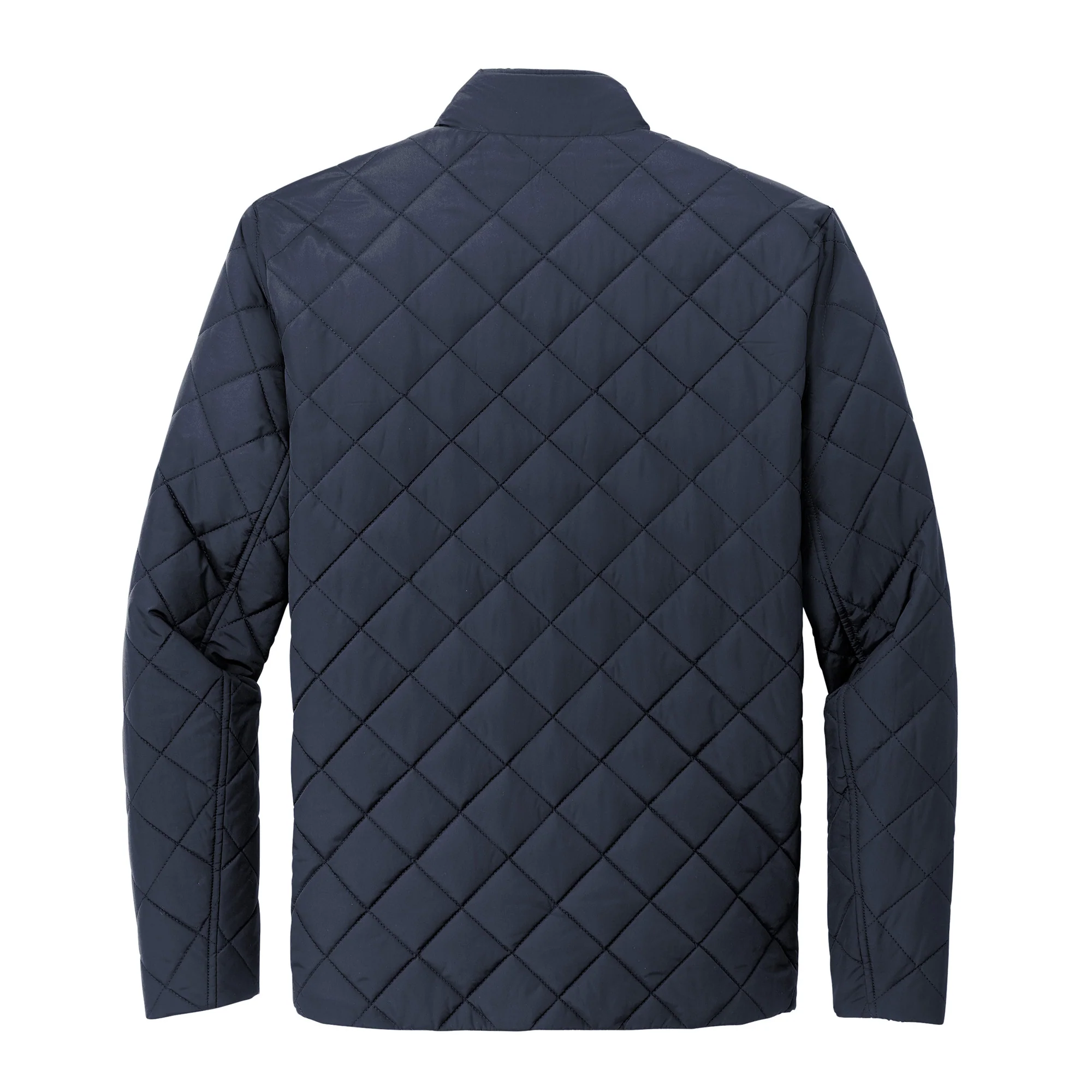 Alpha Epsilon Pi Greek Letter Block LC Brooks Brothers Quilted Jacket - Night Navy - Image 3