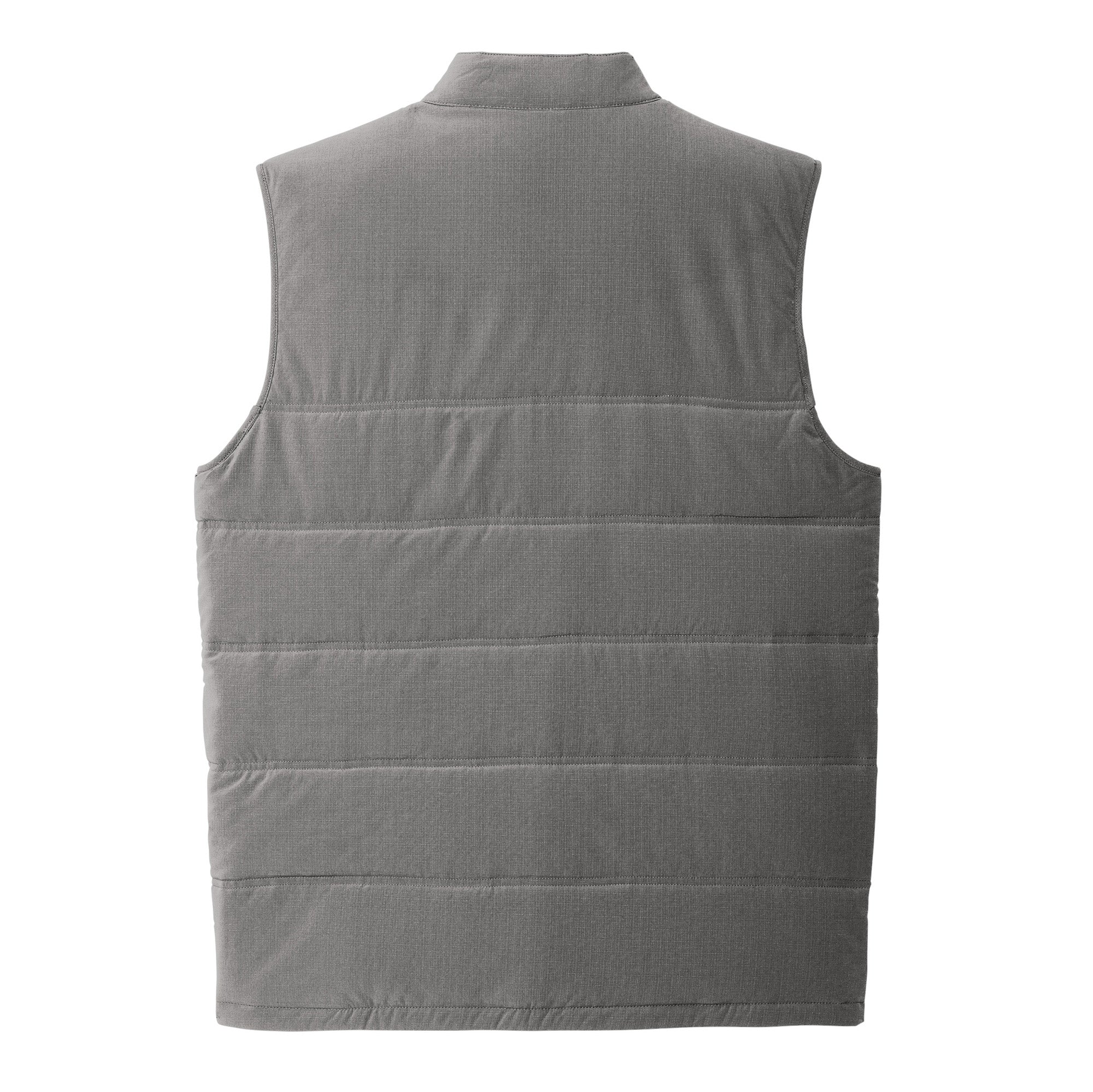 Alpha Epsilon Pi Greek Letter Block LC Travis Mathew Cold Bay Vest - Quiet Shade Grey - Image 3