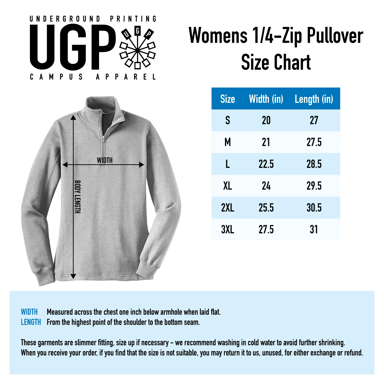 App State Primary Logo LC Women's 1/4 Zip - Black - Image 5