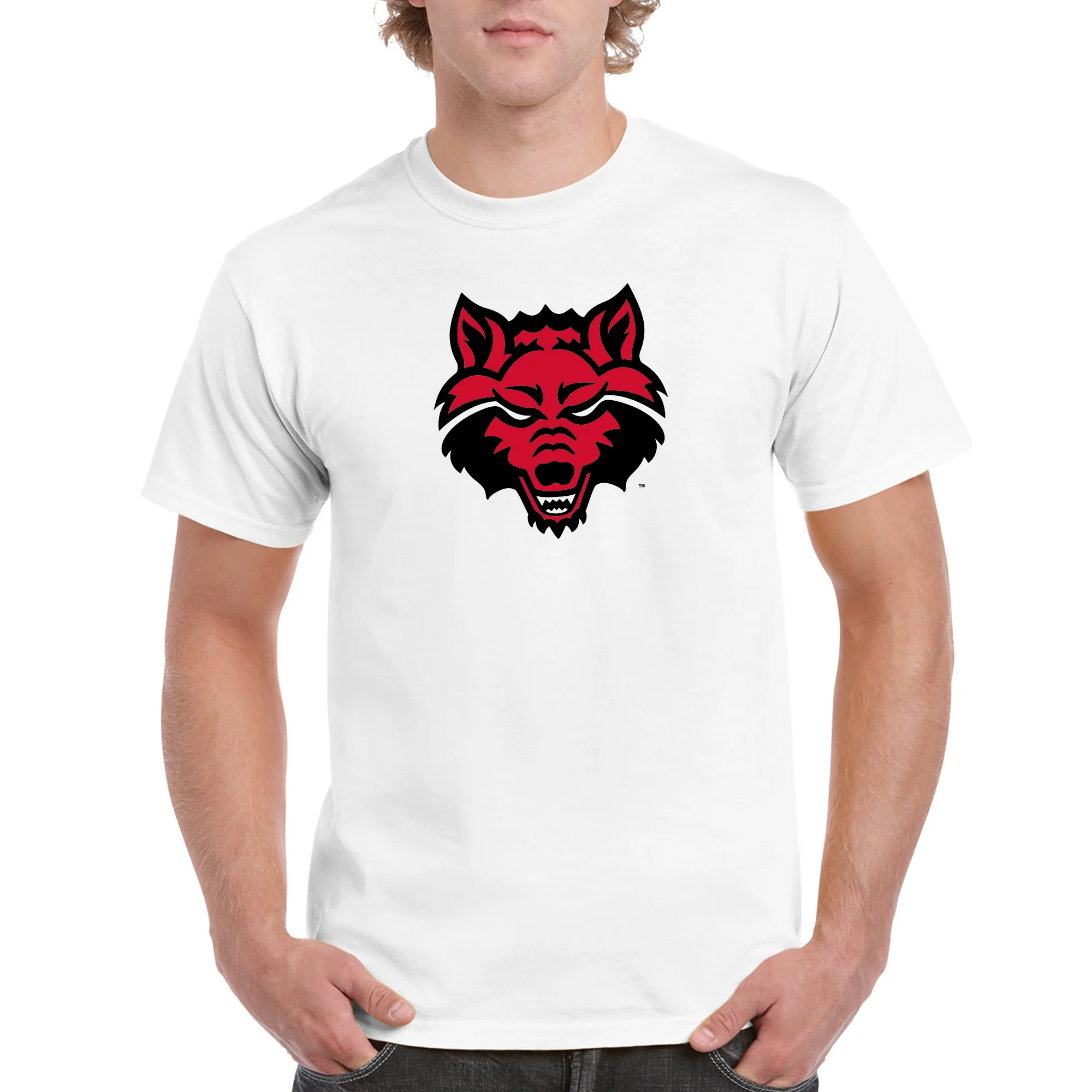 Arkansas State Primary Logo T-Shirt - White - Image 3