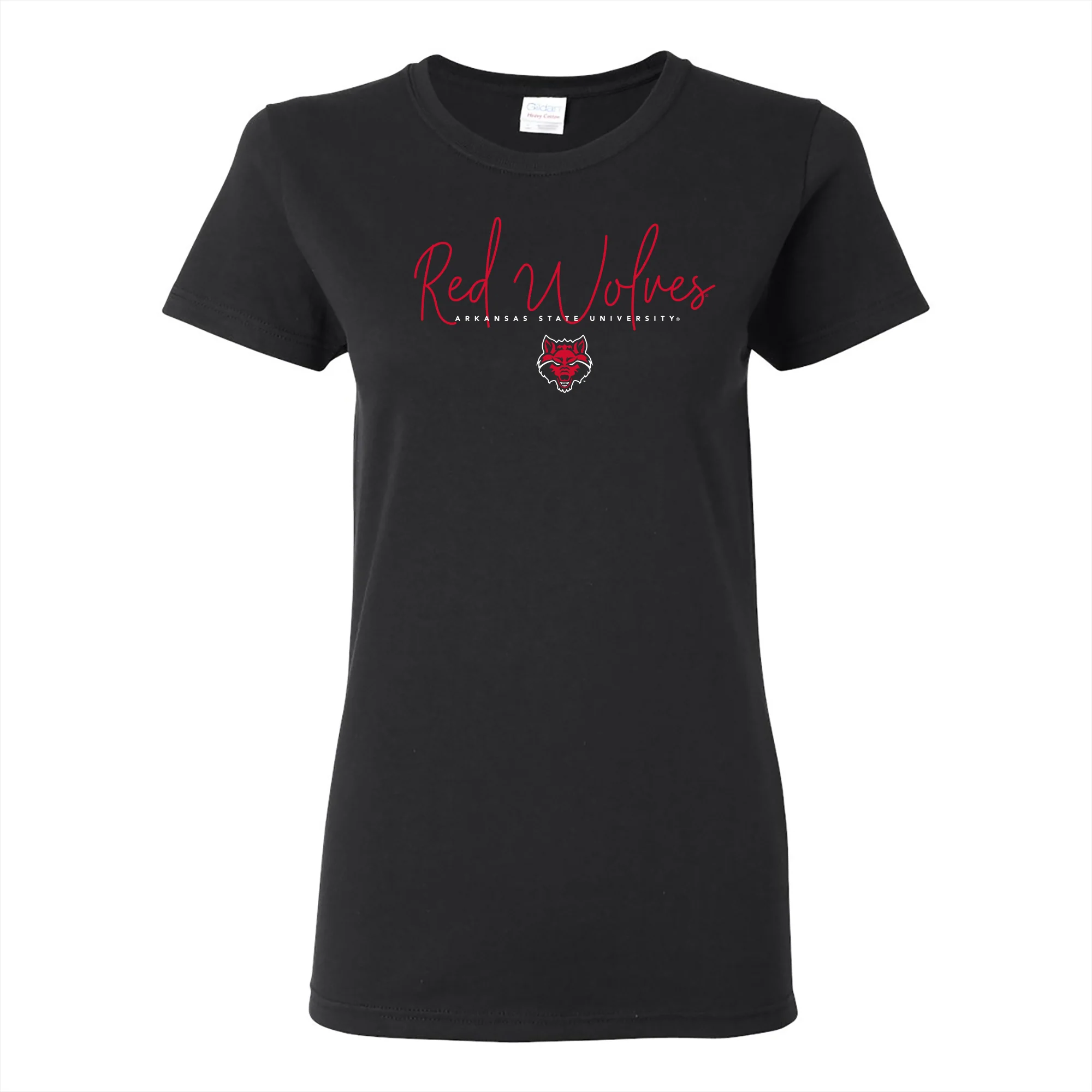 Arkansas State Thin Script Women's T-Shirt - Black