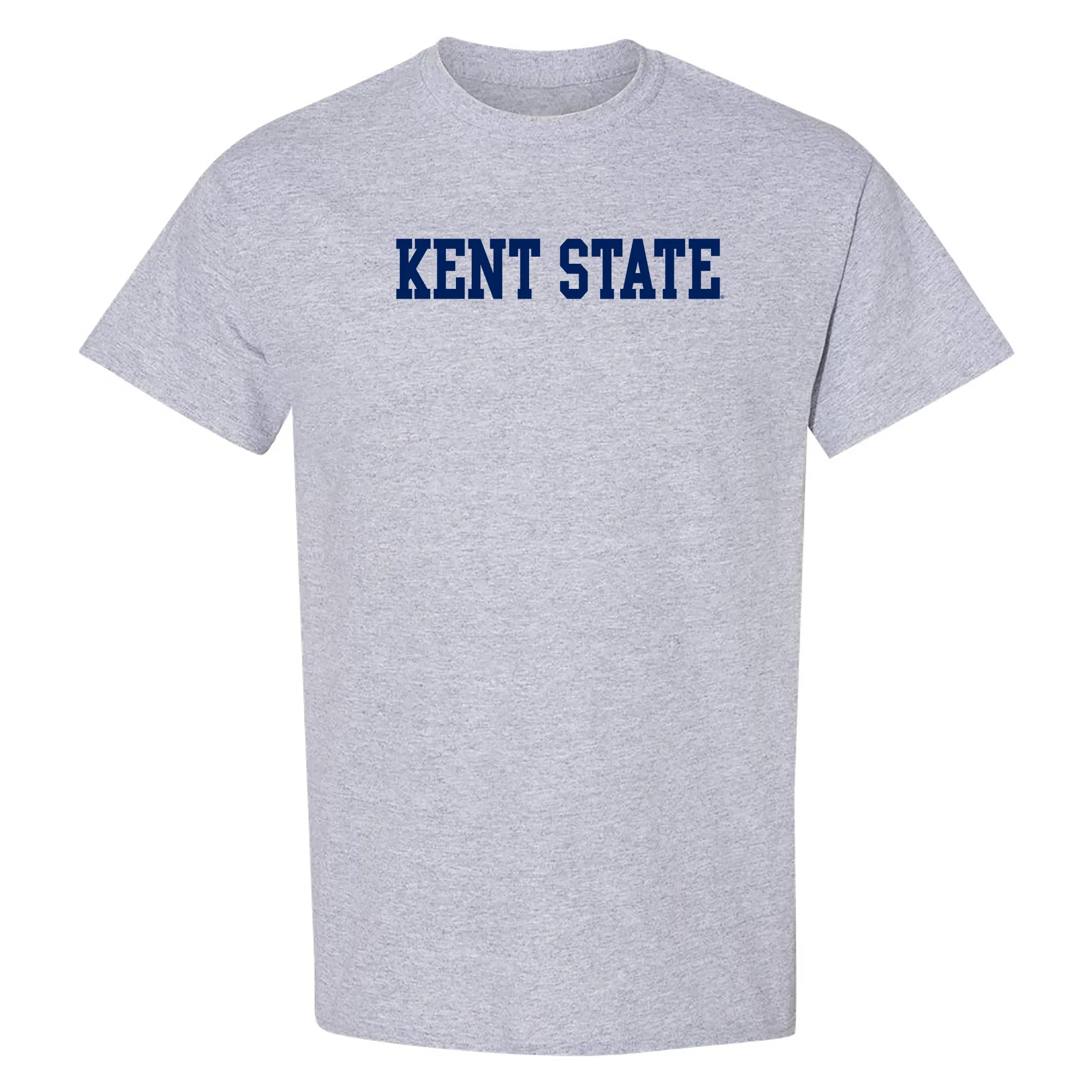Kent State Golden Flashes Basic Block T Shirt - Sport Grey