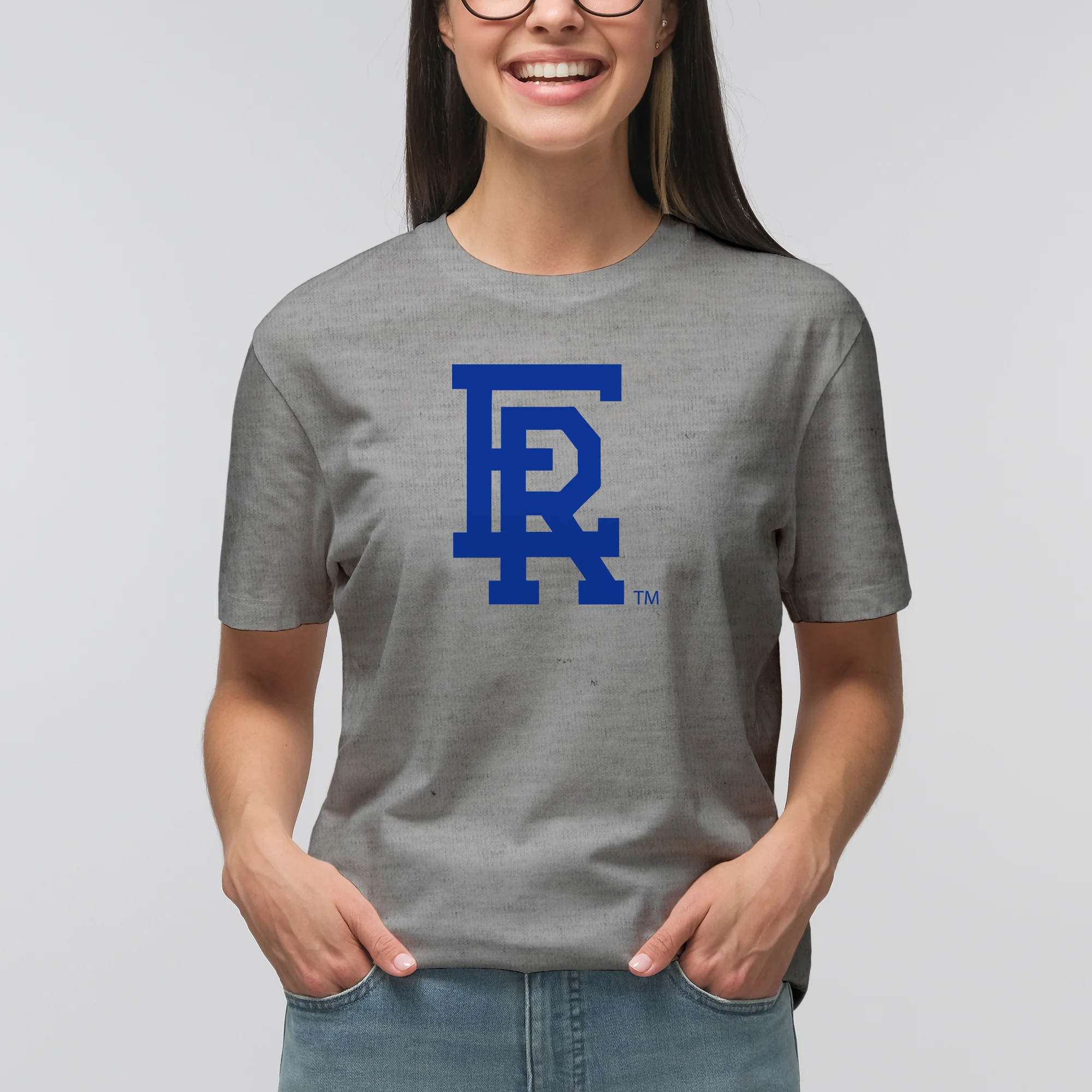 Embry-Riddle Aeronautical University Eagles Daytona Primary Logo T Shirt - Sport Grey - Image 5