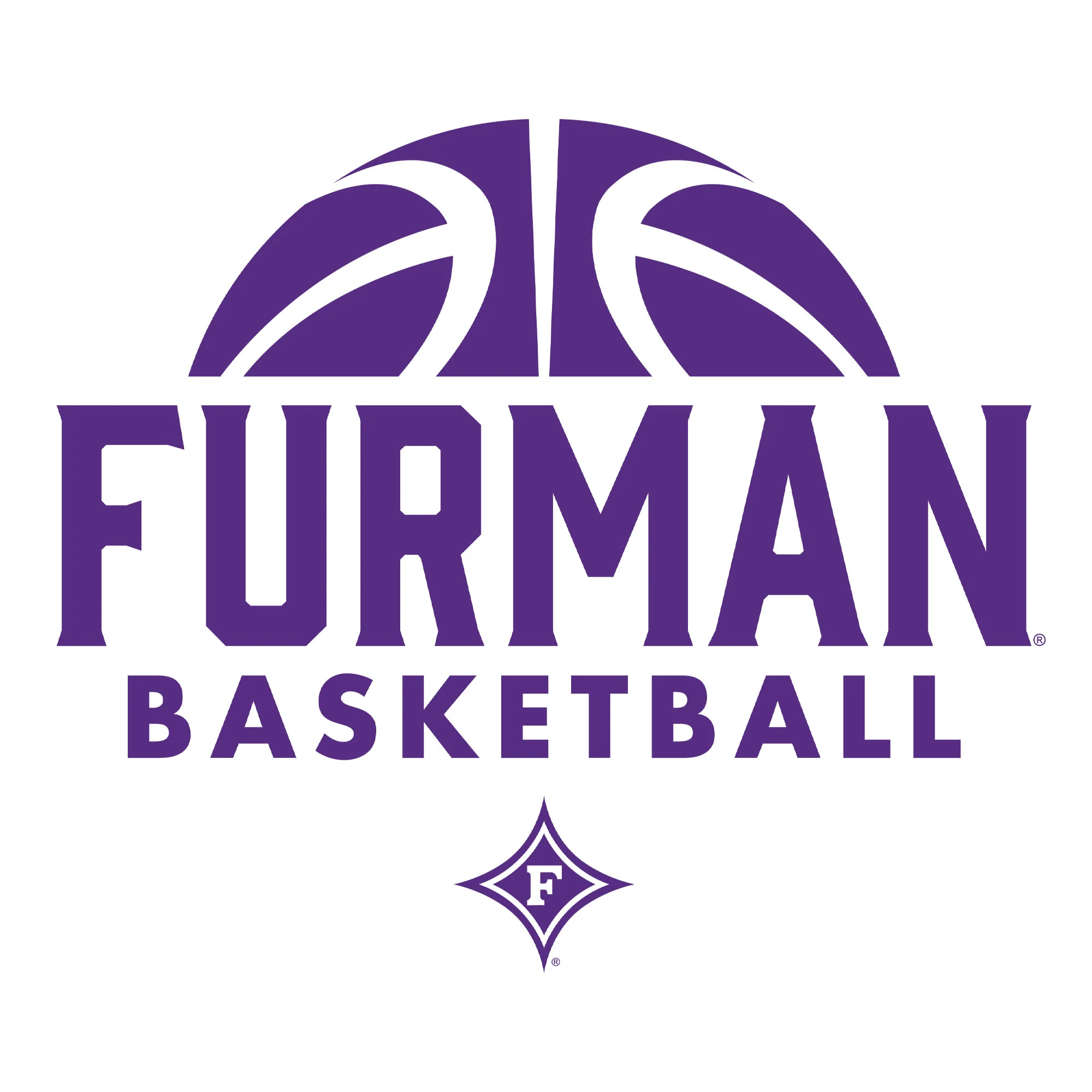 Furman University Paladins Basketball Hype T Shirt - White - Image 2