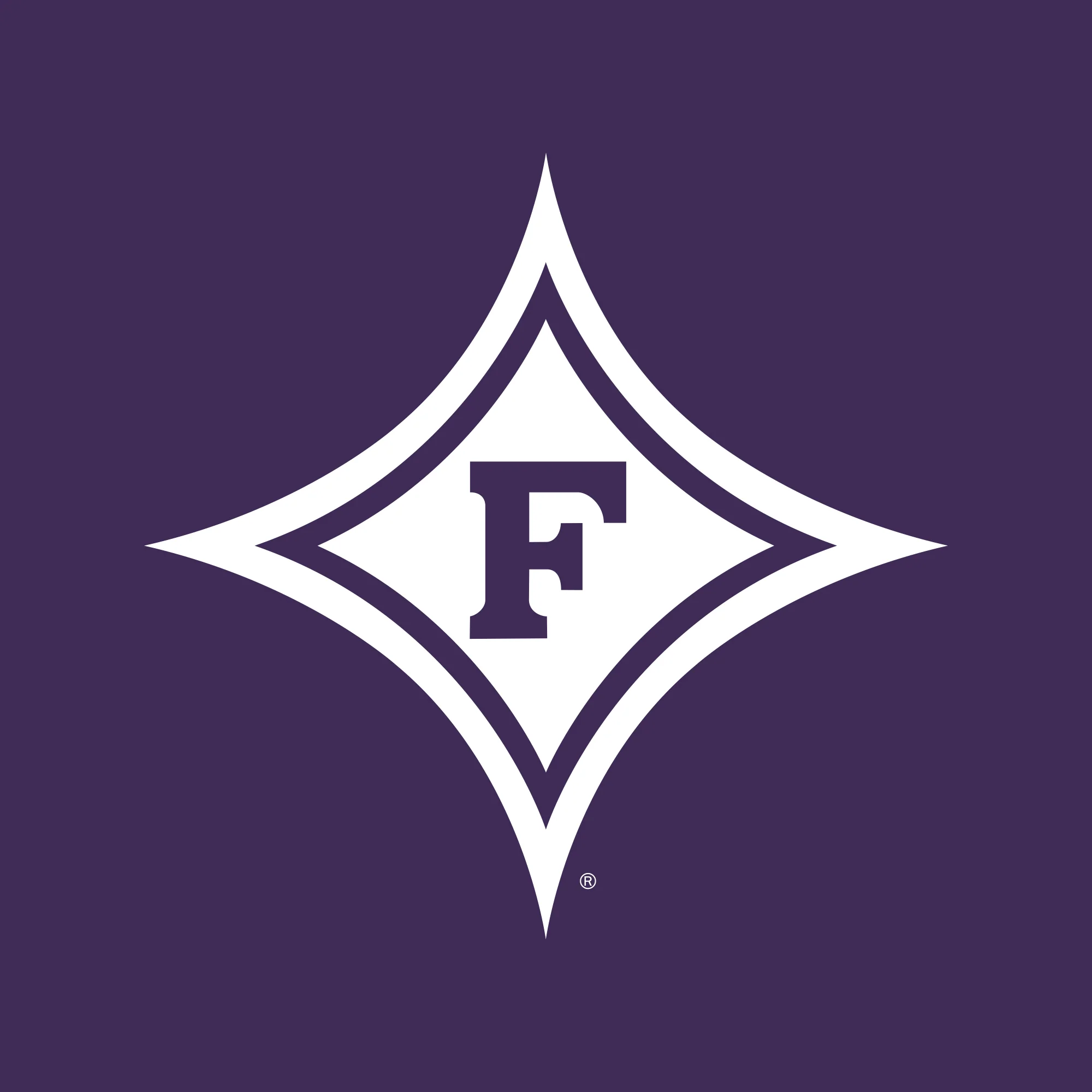Furman University Paladins Front Back Print T Shirt - Purple - Image 4