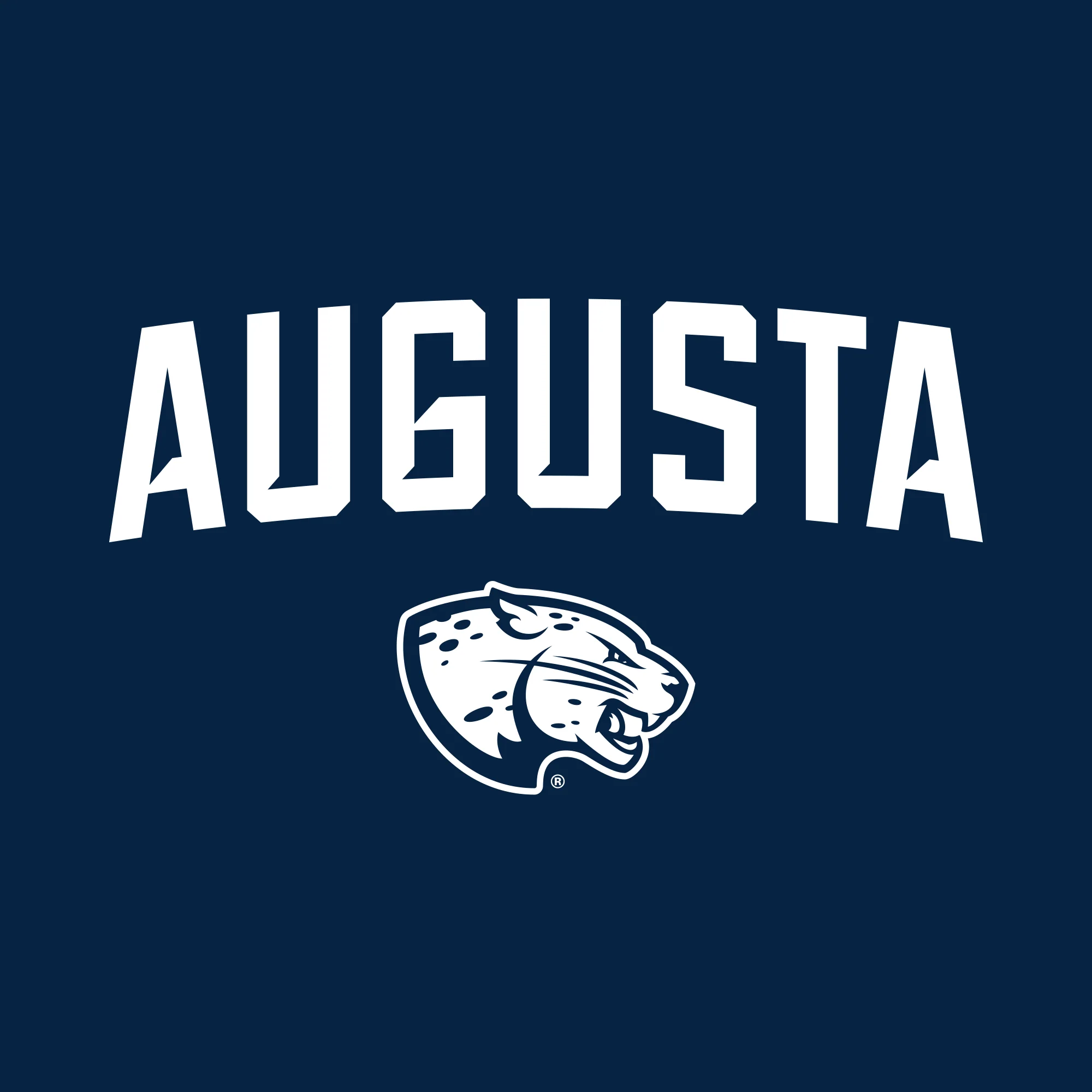 Augusta University Arch Logo Womens T-Shirt - Navy - Image 2