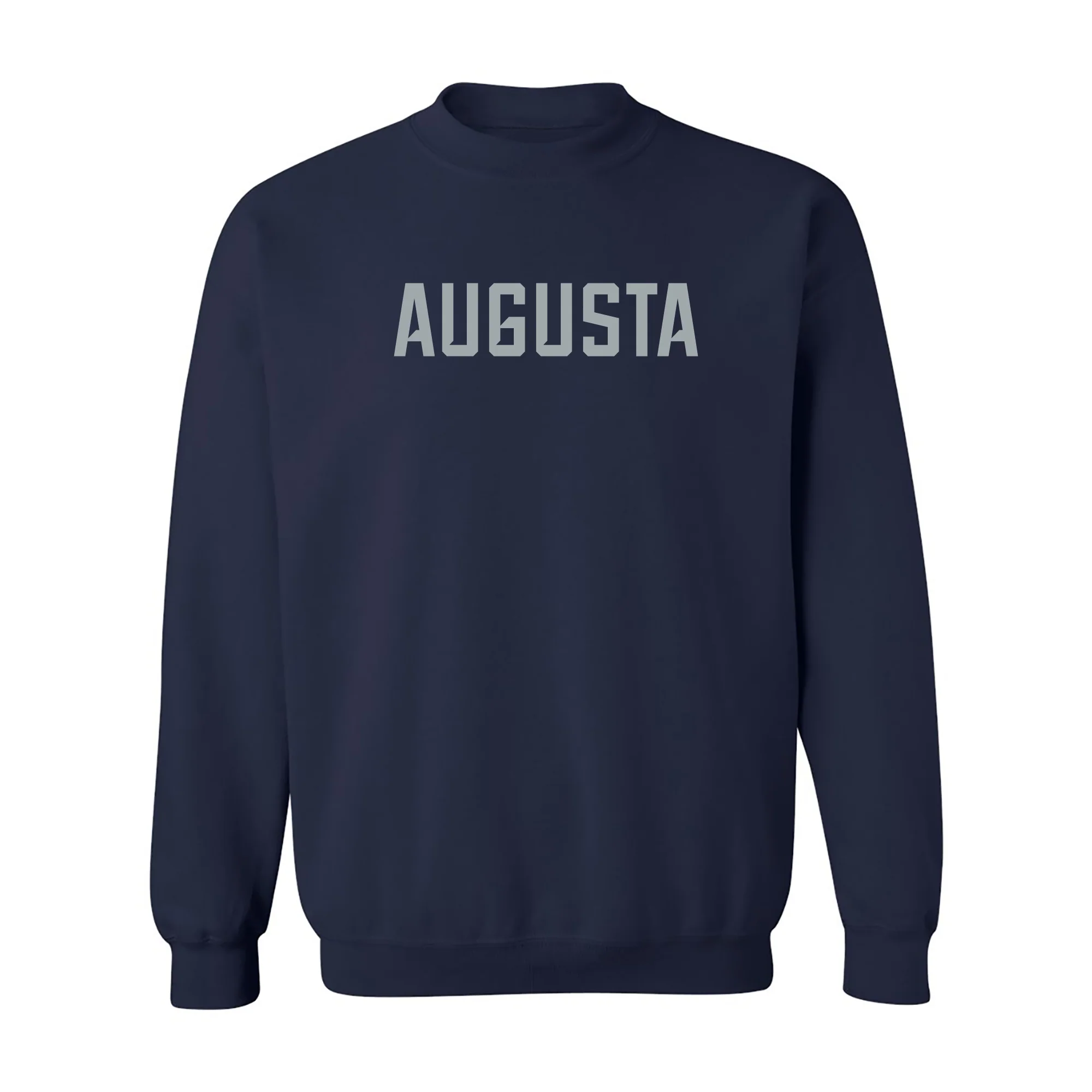 Augusta University Basic Block Crewneck - Navy