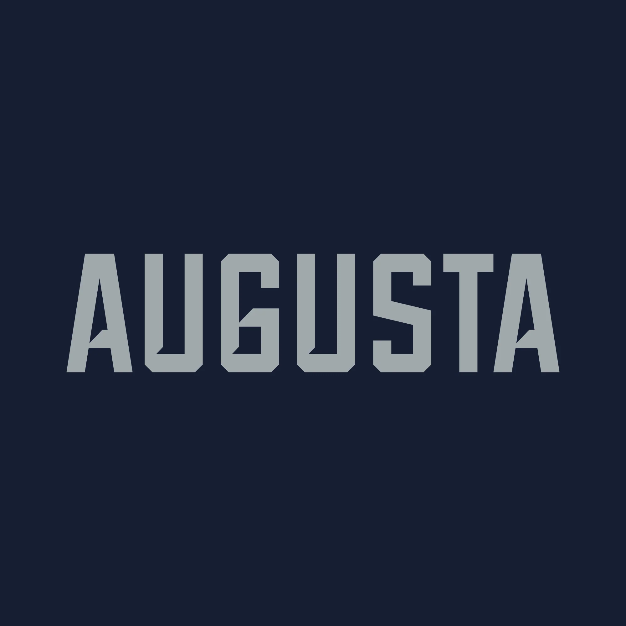 Augusta University Basic Block Crewneck - Navy - Image 2