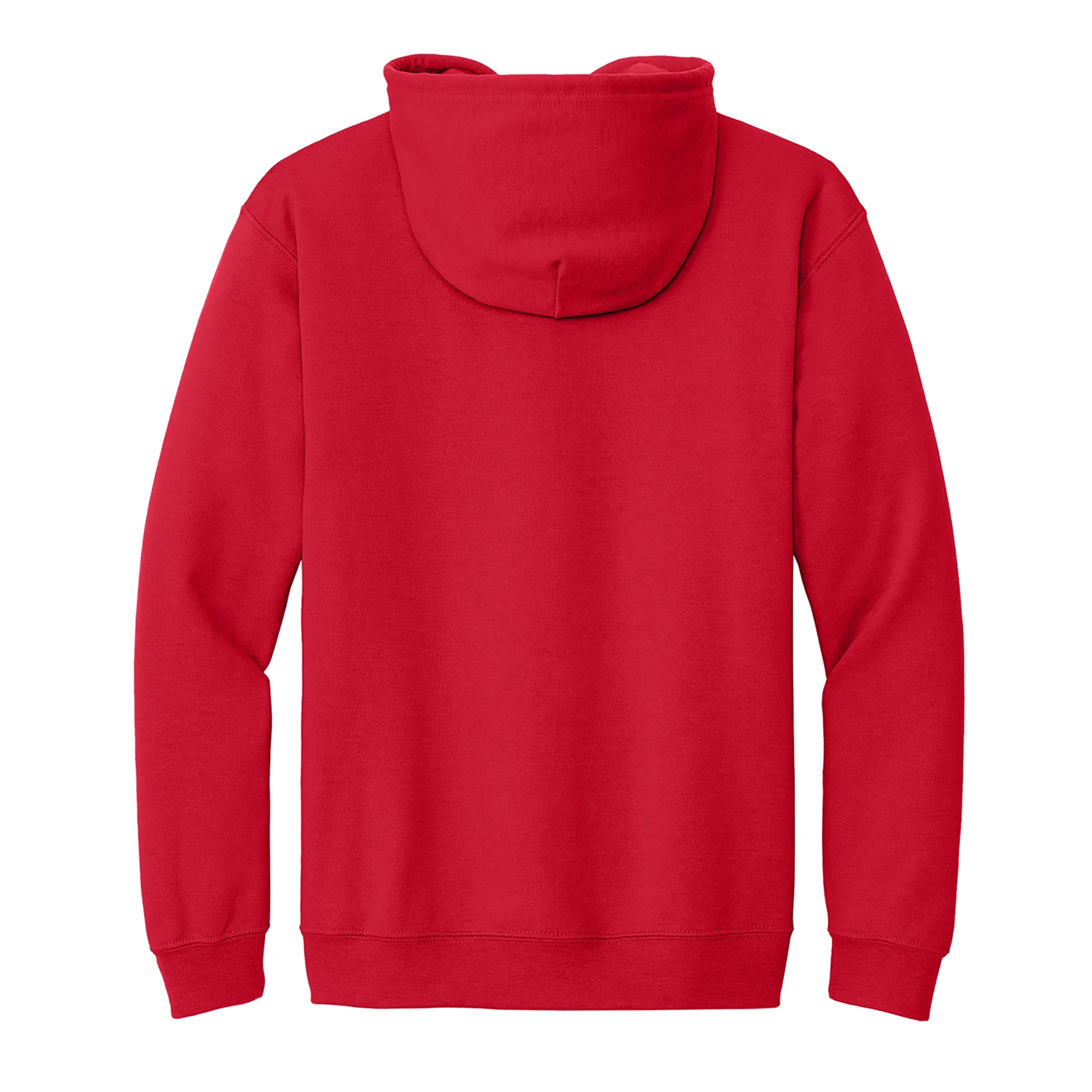 Houston Cougars Primary Logo Left Chest Zip Hoodie - Red - Image 3