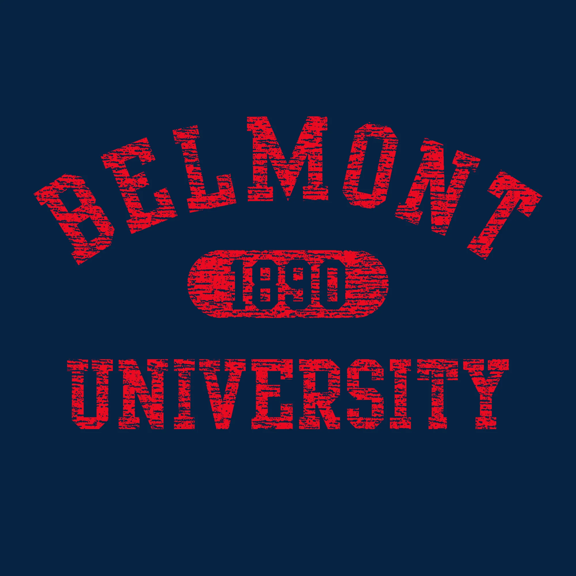 Belmont Athletic Arch Hoodie - Navy - Image 2