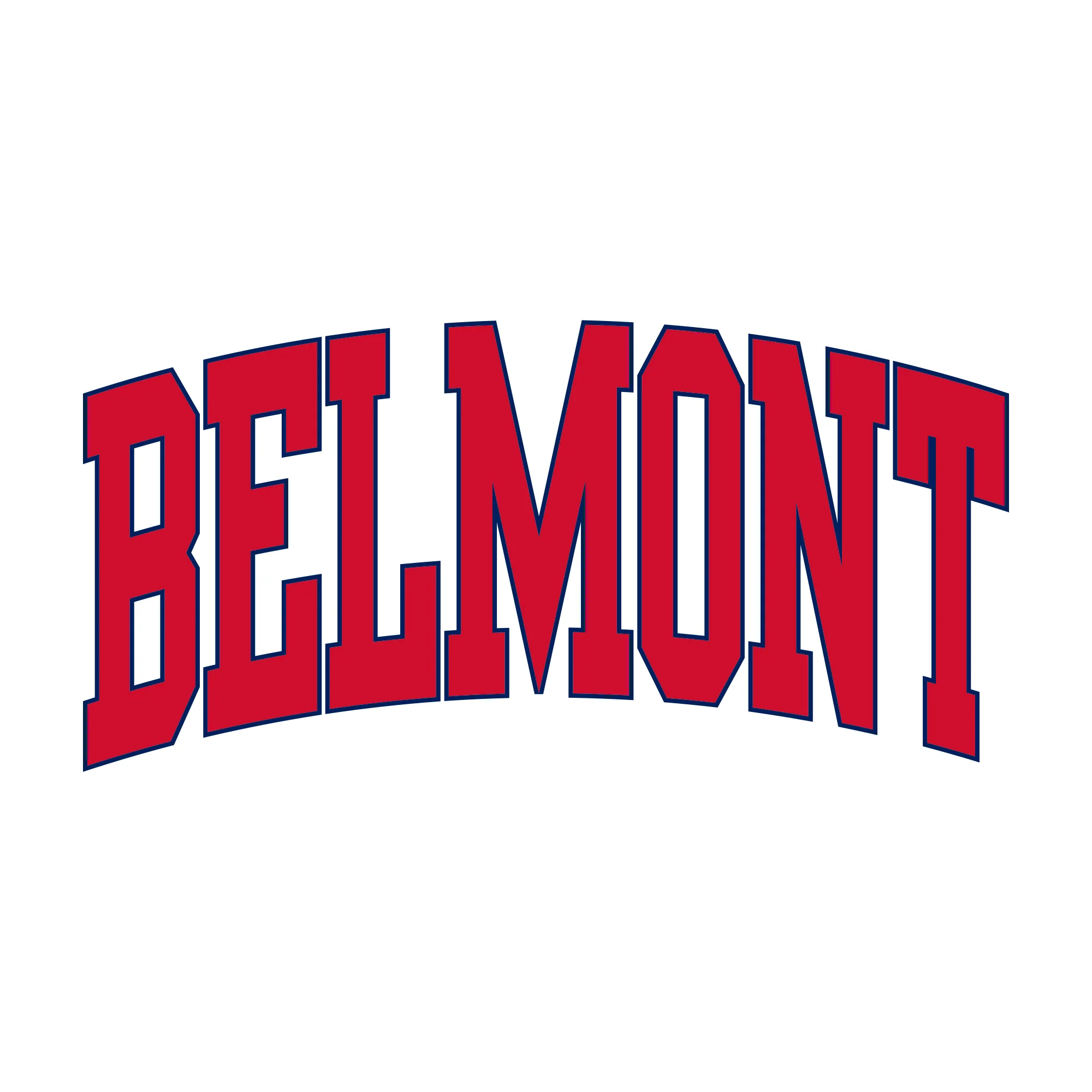 Belmont Bruins Mega Arch T-Shirt - White - Image 2