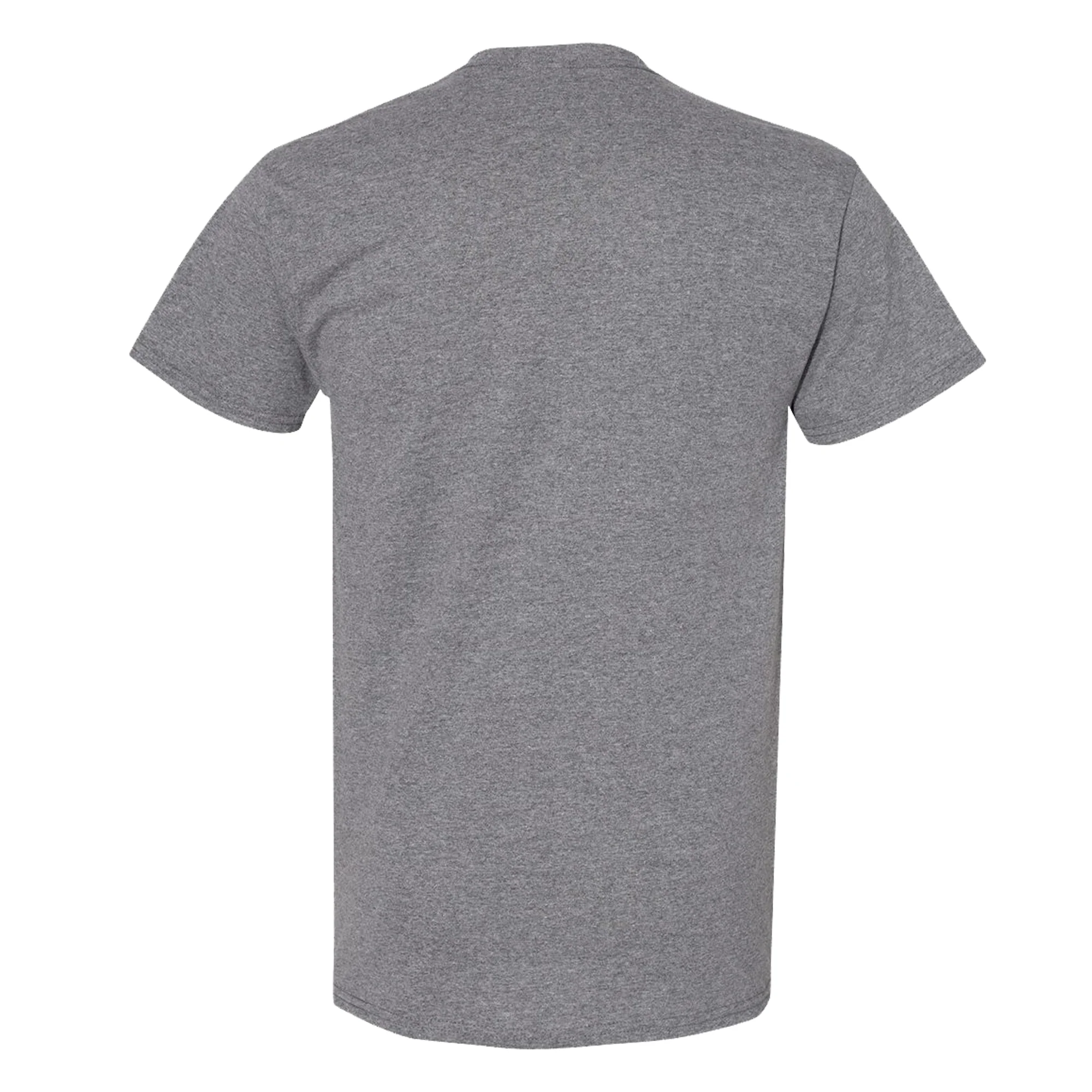 Bemidji State Beavers Basic Block T Shirt - Graphite Heather - Image 3