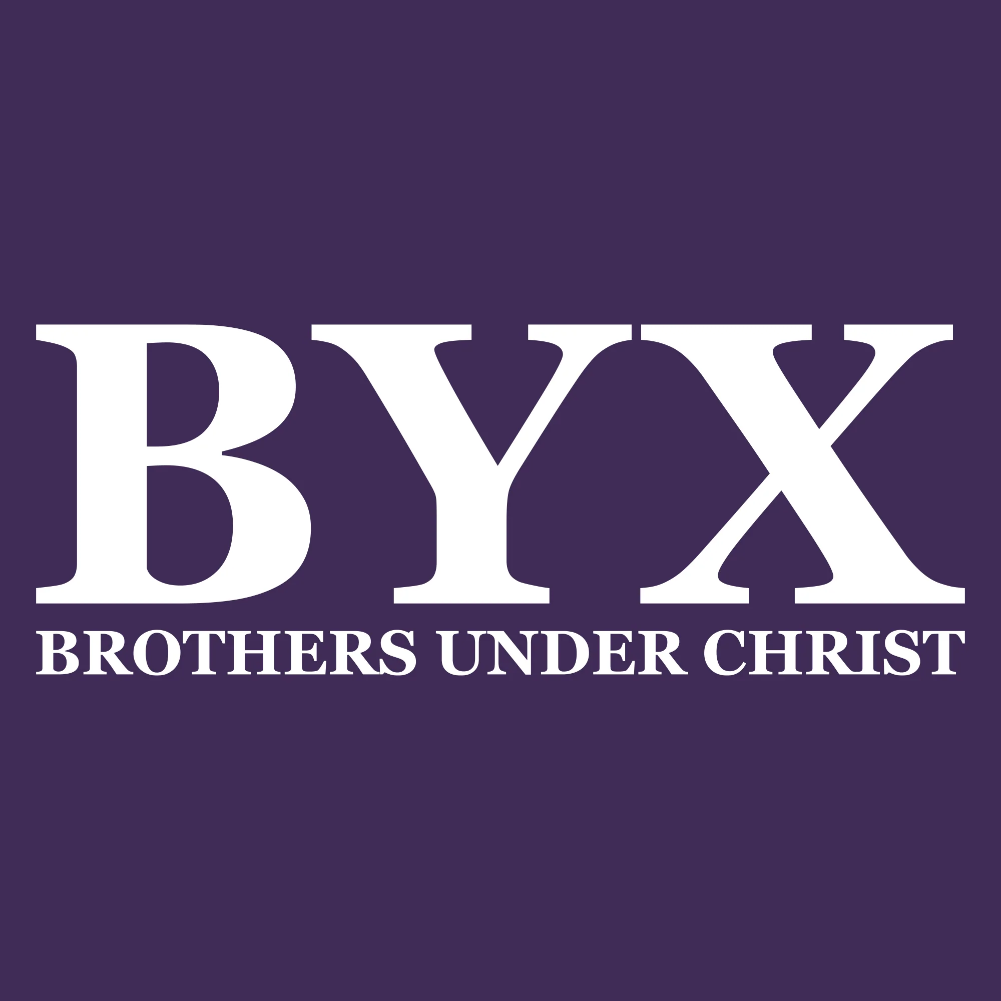 Beta Upsilon Chi Greek Letter Block Hoodie - Purple - Image 2