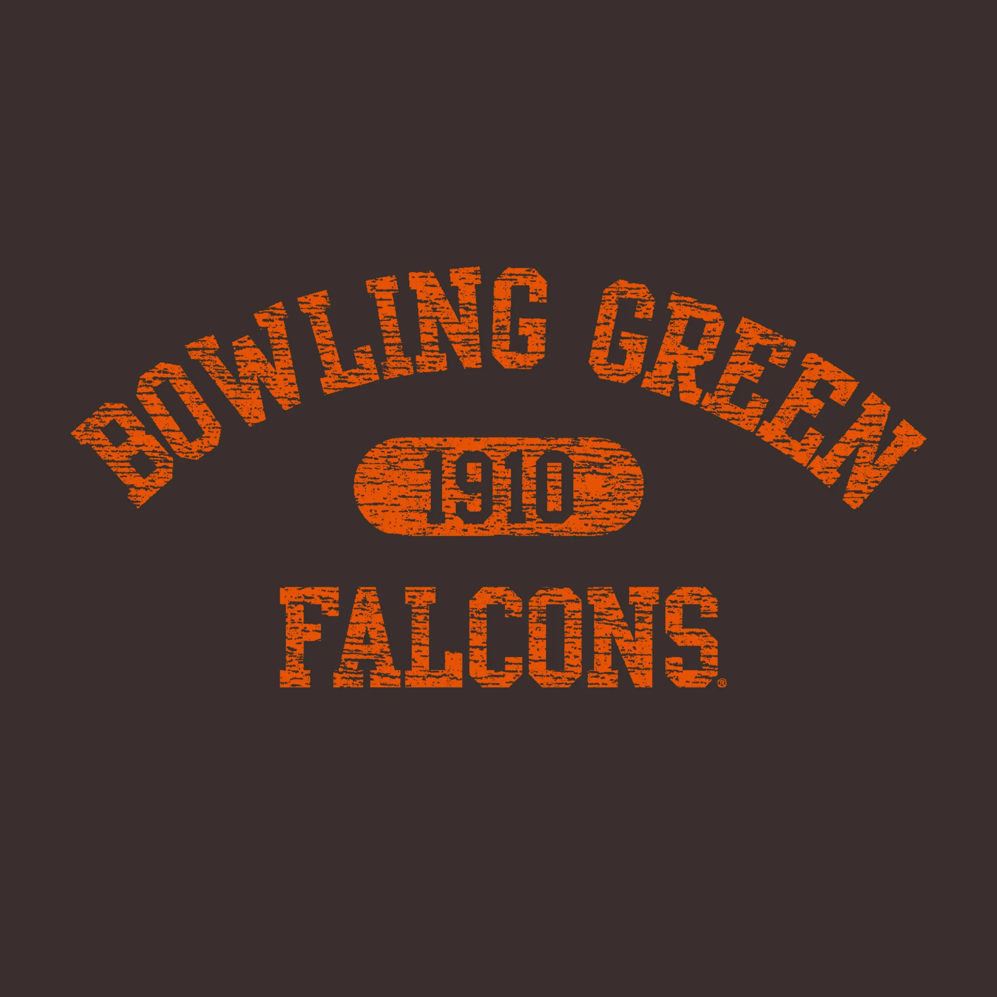 Bowling Green Athletic Arch Hoodie - Dark Chocolate - Image 2