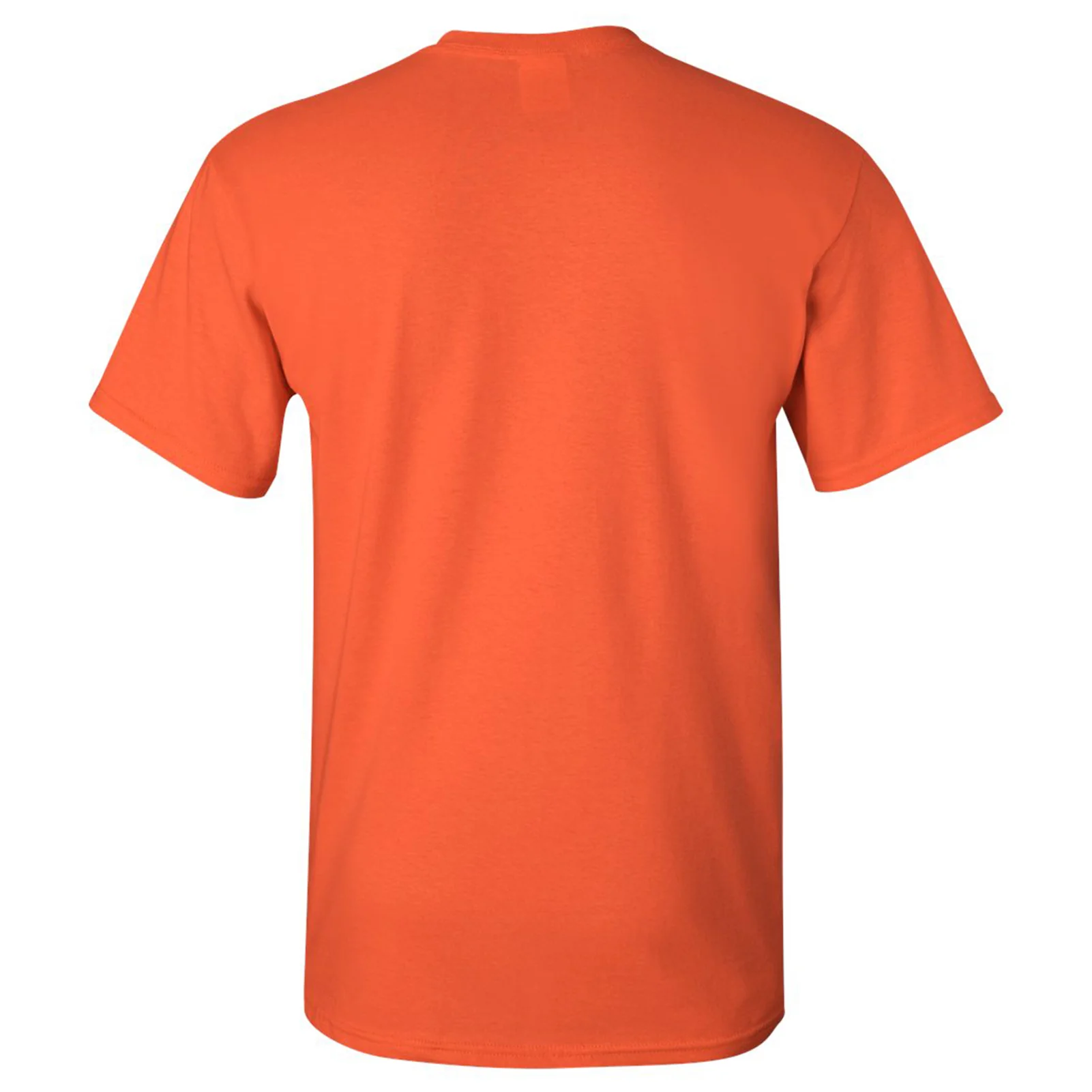 Bowling Green State University Falcons Arch Logo Basic Cotton Short Sleeve T Shirt - Orange - Image 3