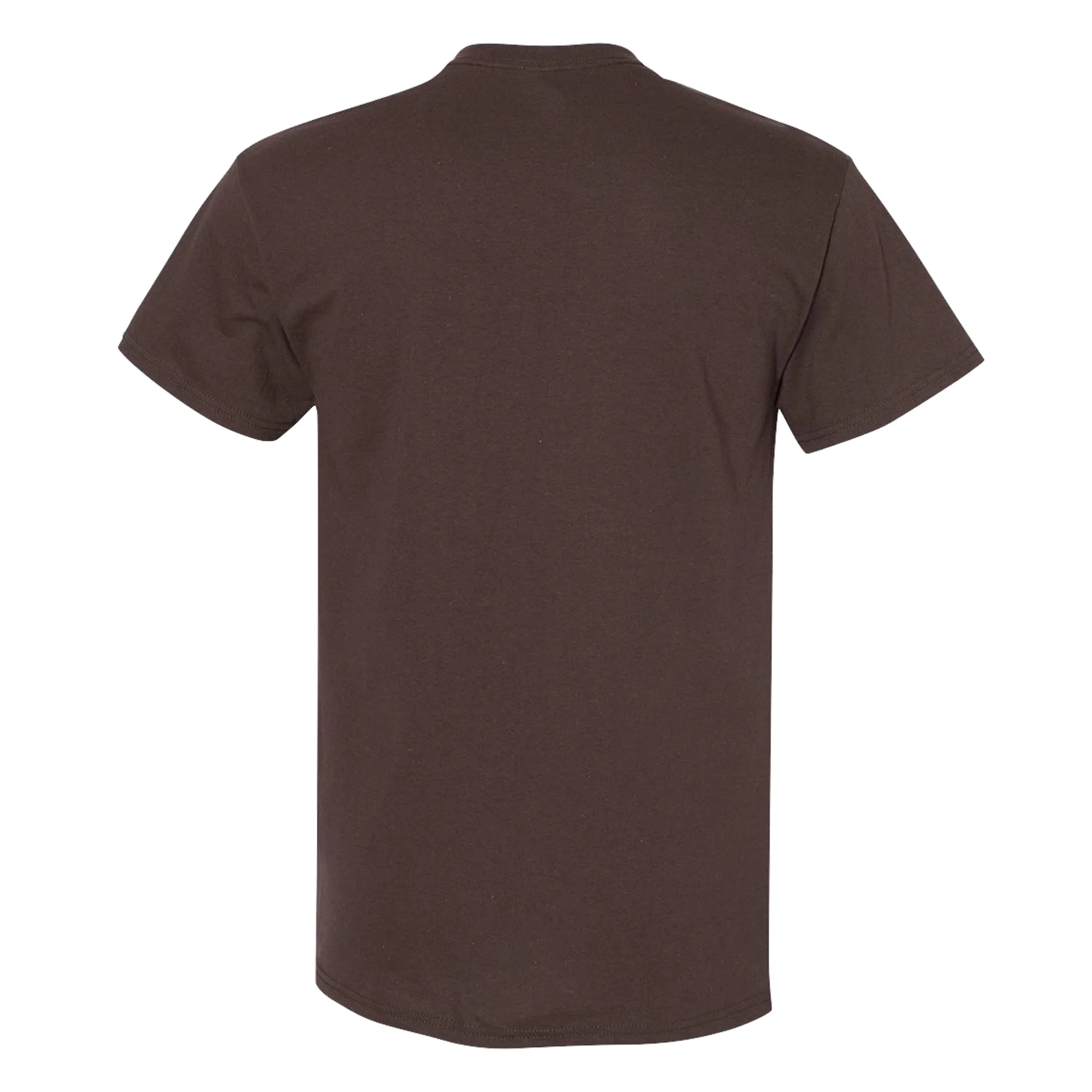 Brown University Bears Basic Block Alumni Short Sleeve T Shirt - Dark Chocolate - Image 3