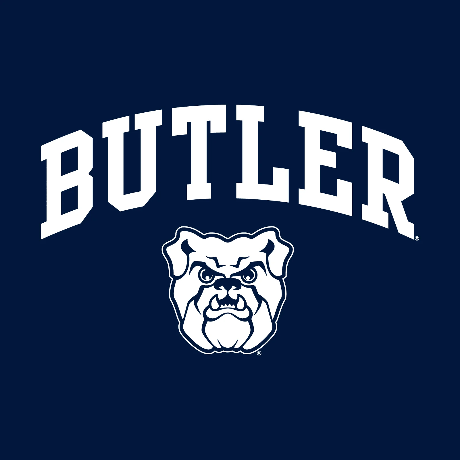 Butler University Bulldogs Arch Logo Hoodie - Navy - Image 2