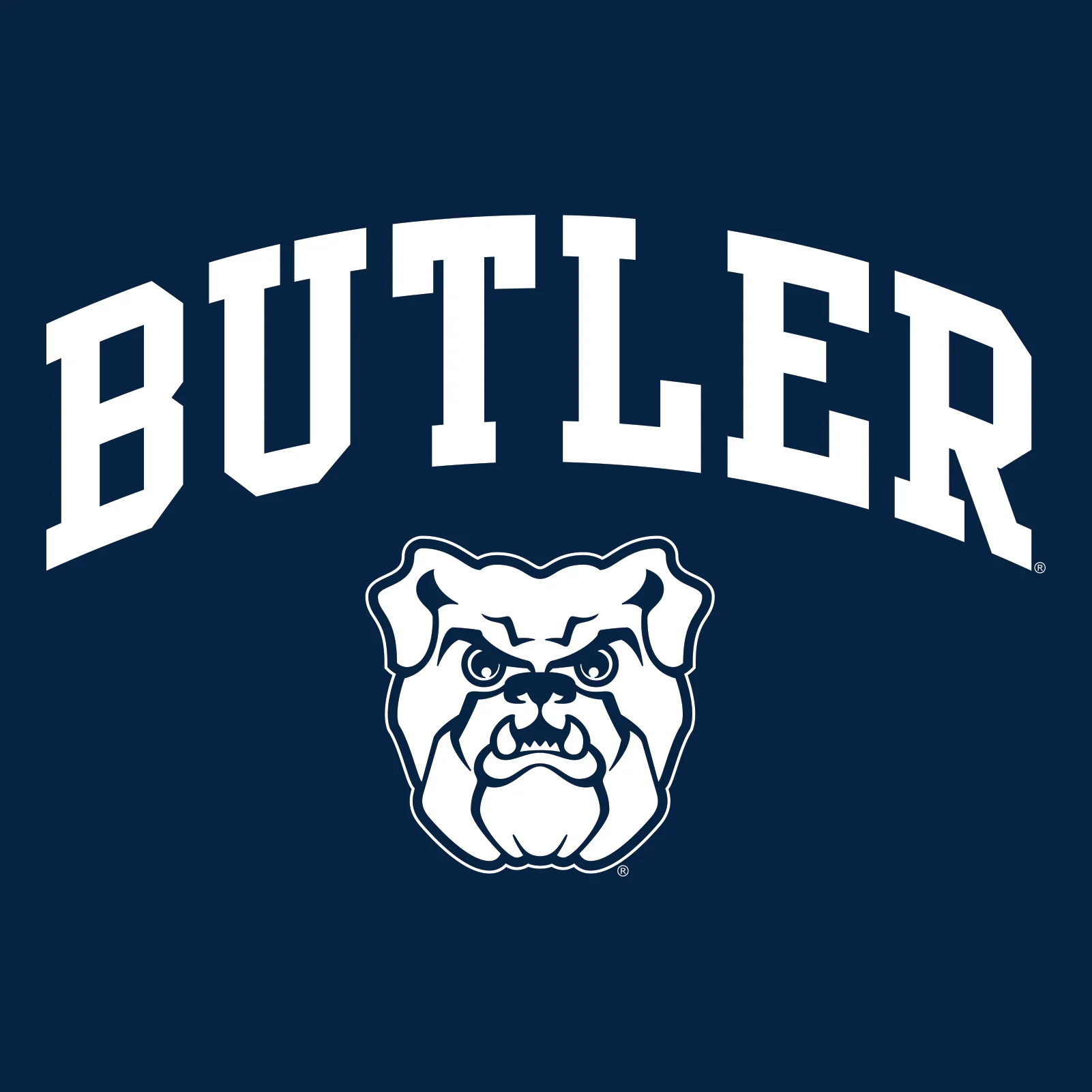 Butler University Bulldogs Arch Logo Tank Top - Navy - Image 2