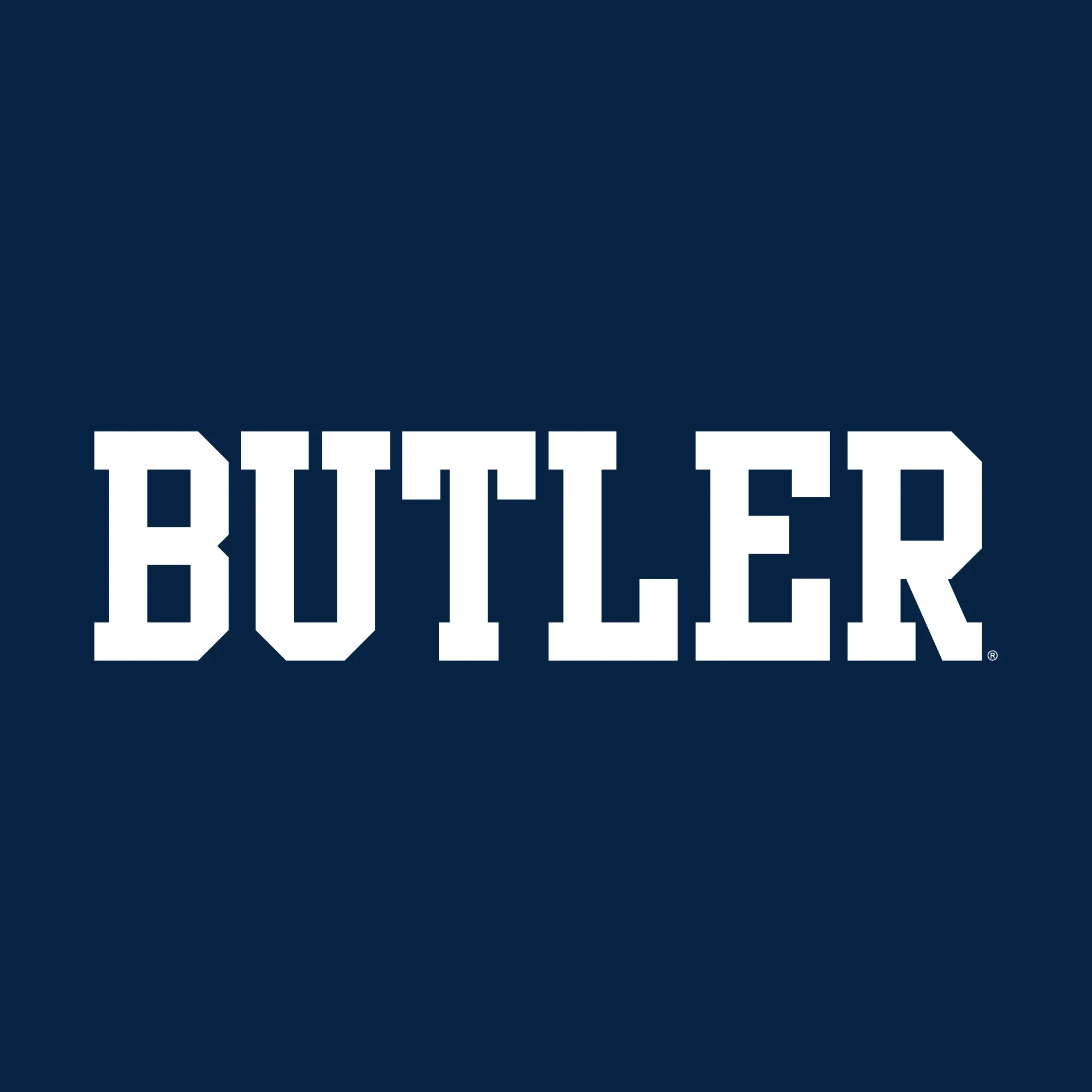 Butler University Bulldogs Basic Block T-Shirt - Navy - Image 2