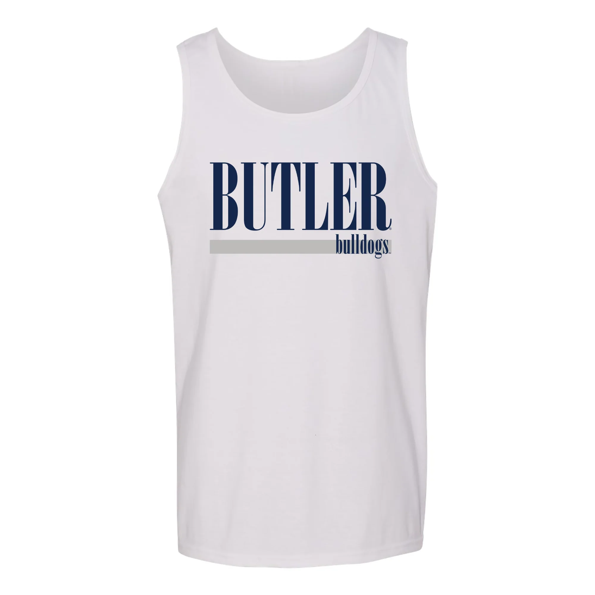Butler University Bulldogs Boldline Tank Top - White