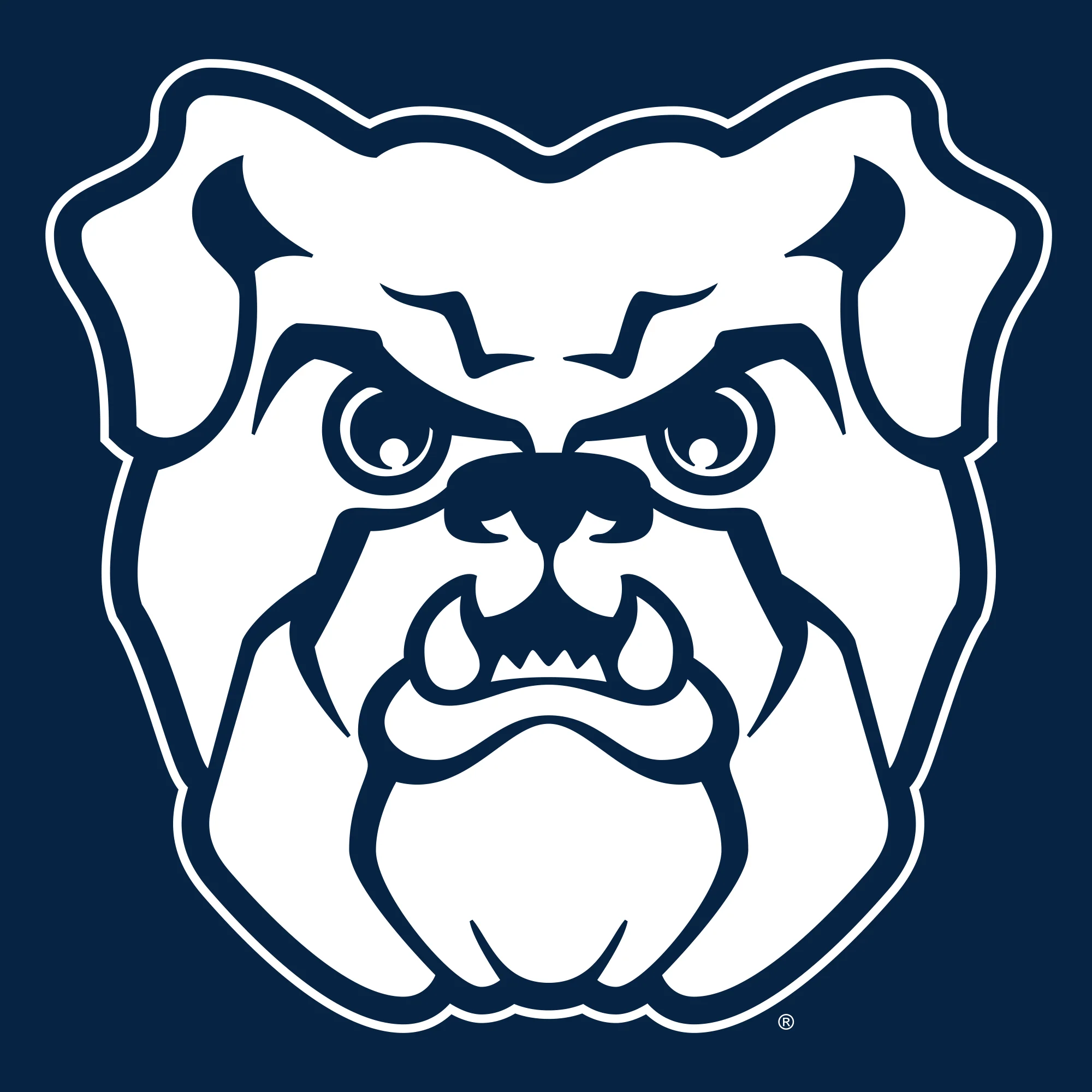 Butler University Bulldogs Front Back Print T-Shirt - Navy - Image 4