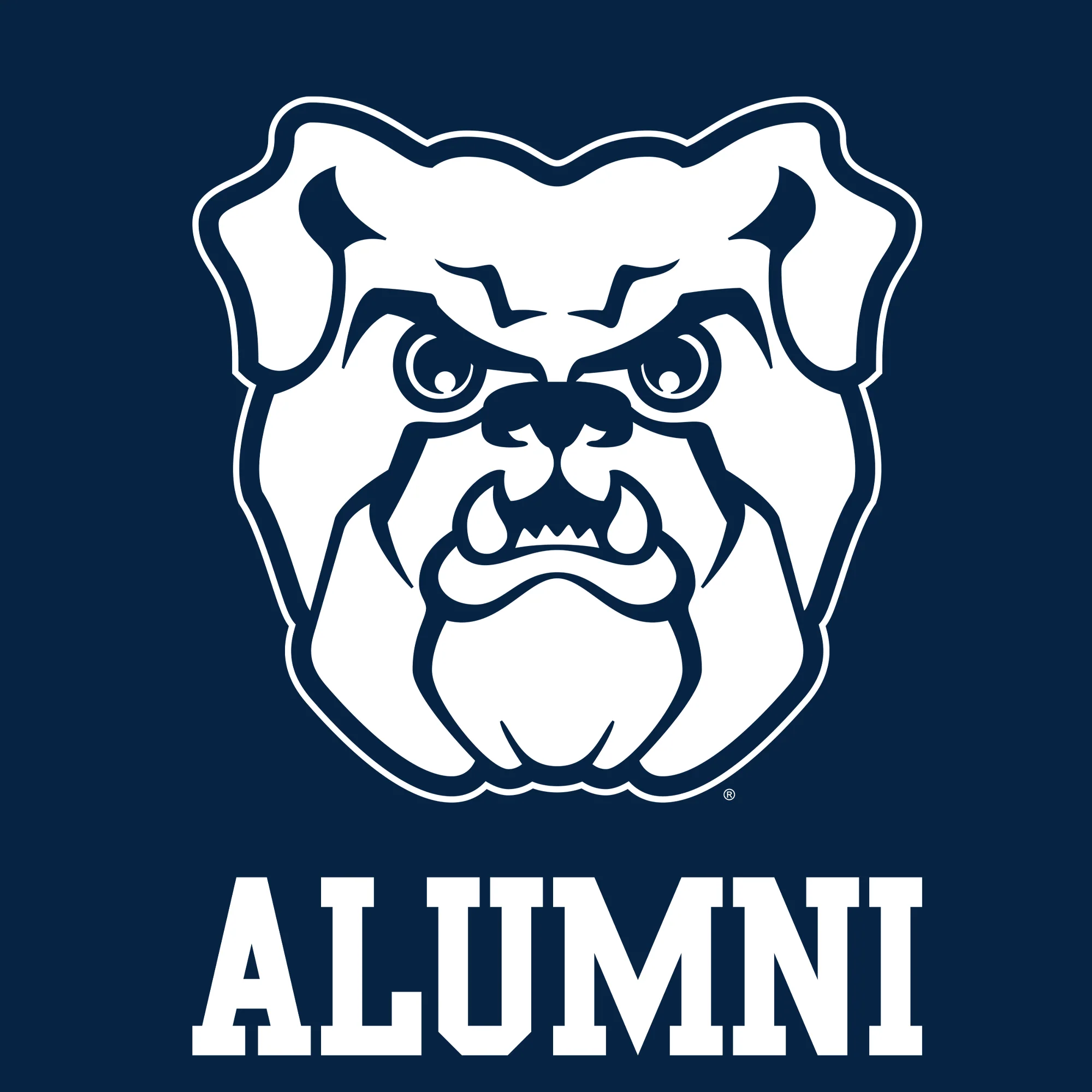 Butler University Bulldogs Logo Alumni T-Shirt - Navy - Image 2