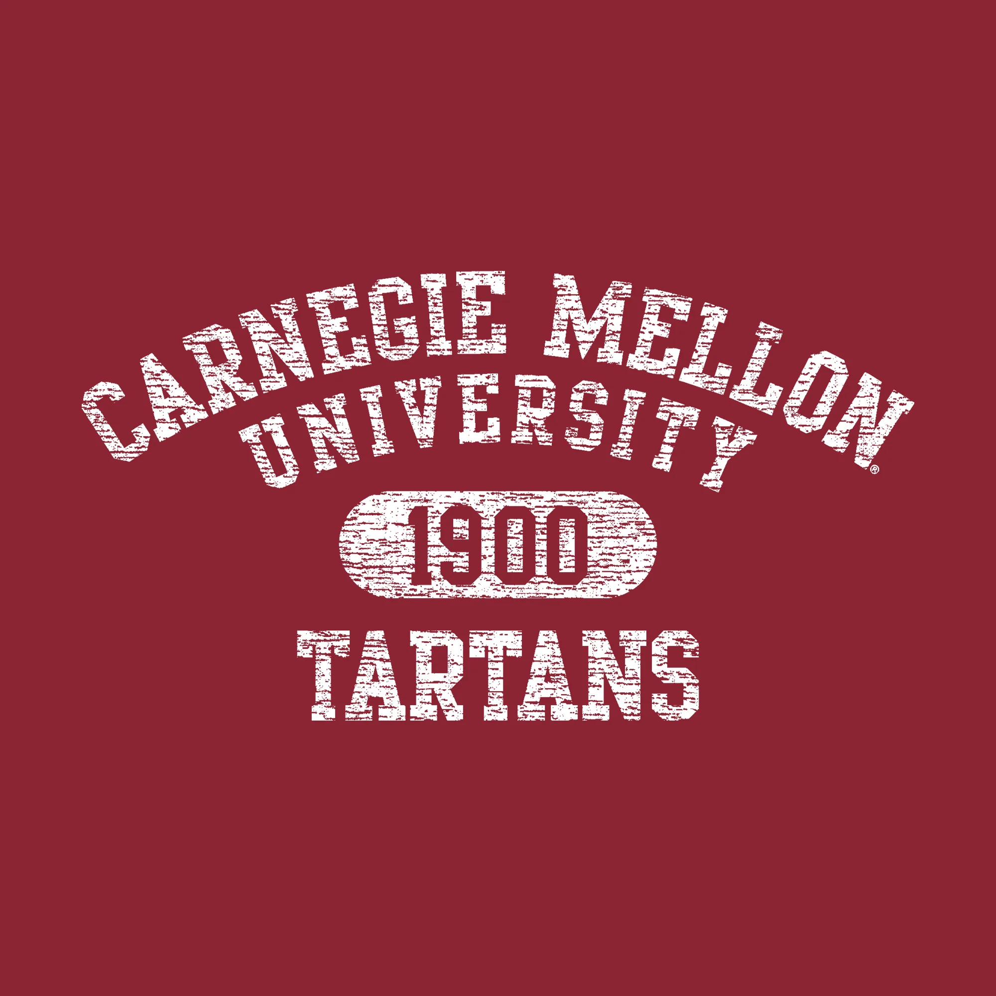 Carnegie Mellon University Tartans Athletic Arch Hoodie - Cardinal - Image 2