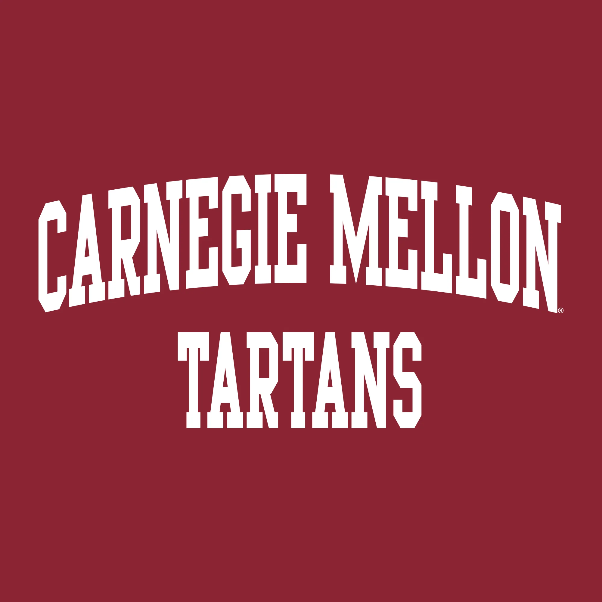 Carnegie Mellon University Tartans Front Back Print Hoodie - Cardinal - Image 2