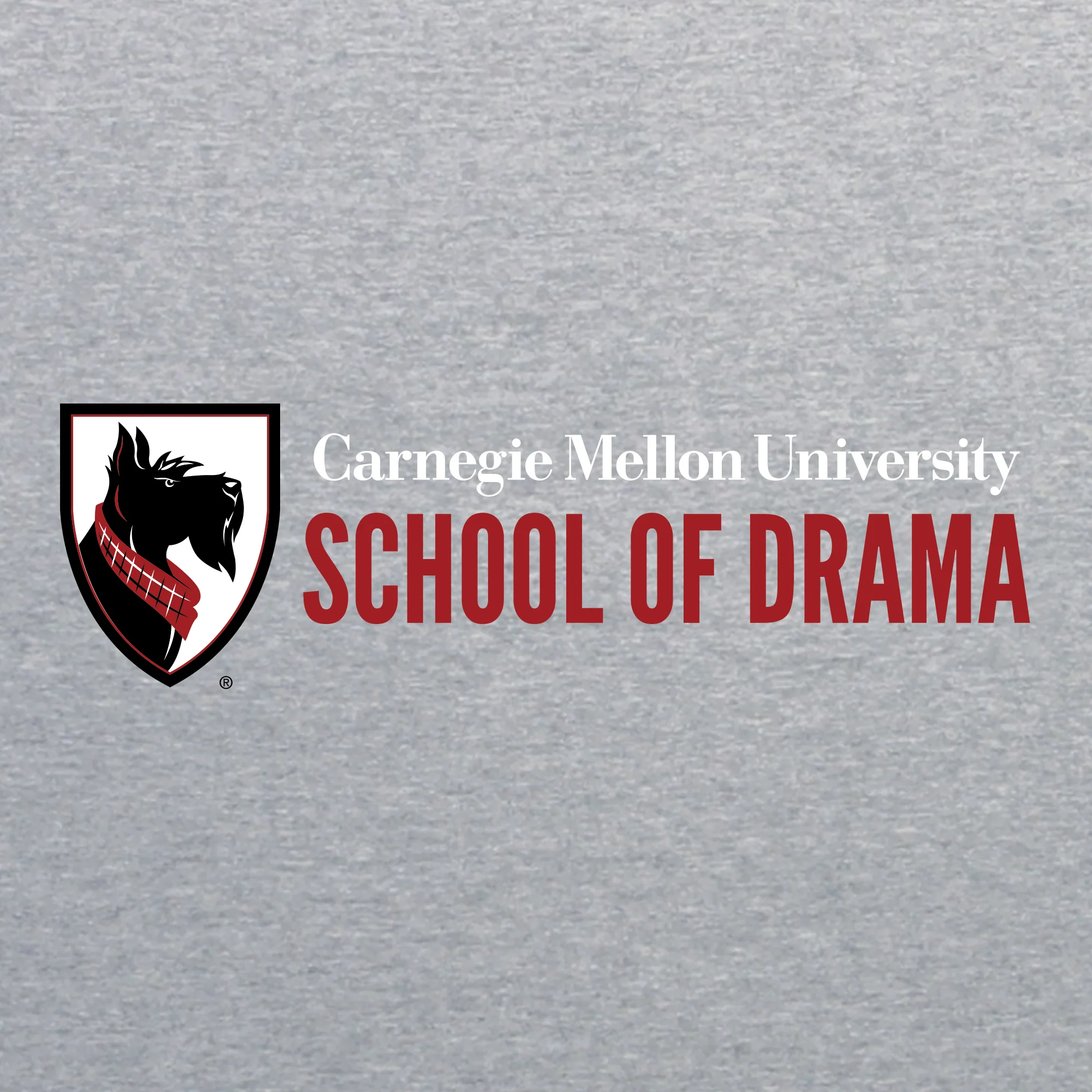 Carnegie Mellon University Tartans School of Drama Crewneck Sweatshirt - Sport Grey - Image 2