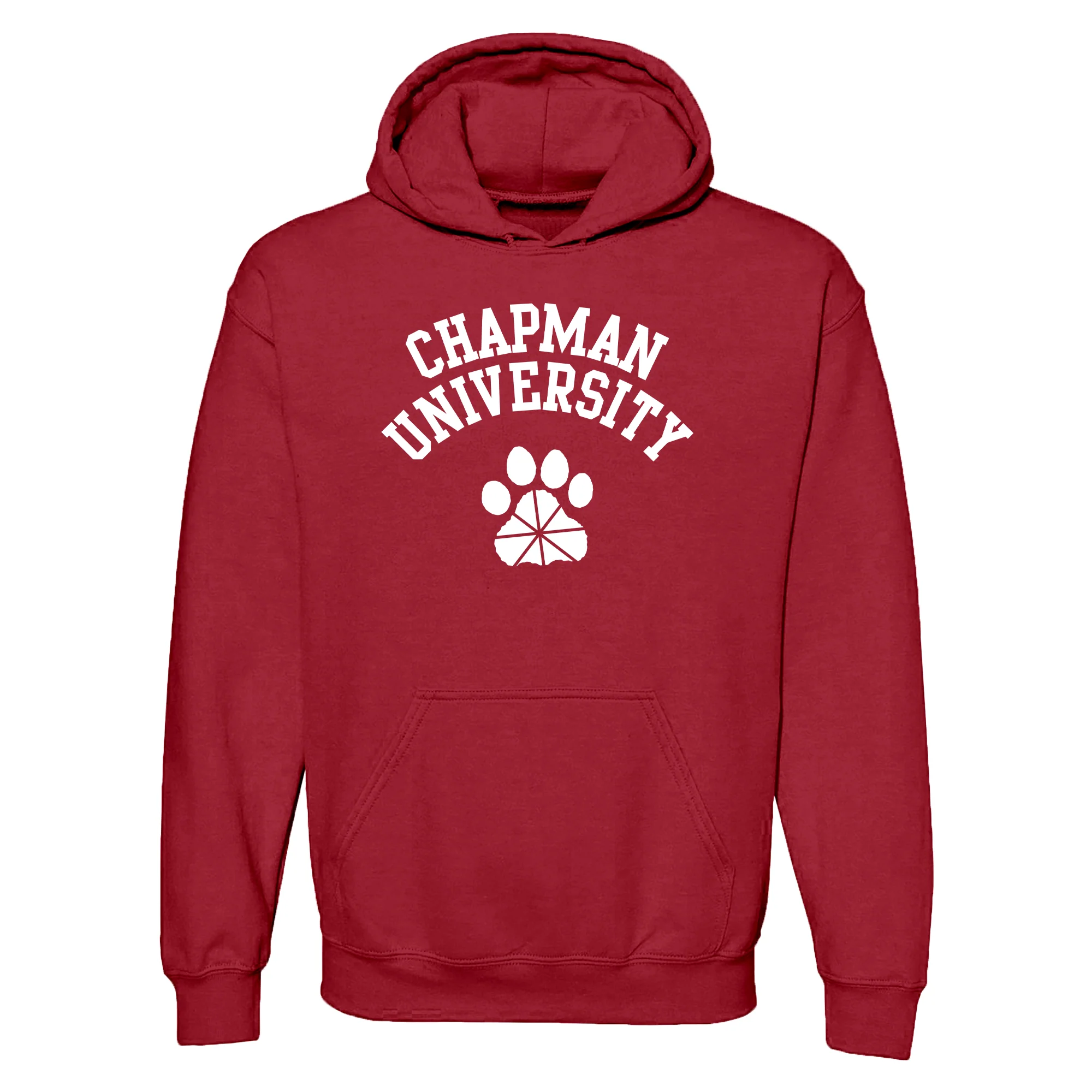 Chapman University Panthers Arch Logo Hoodie - Cardinal