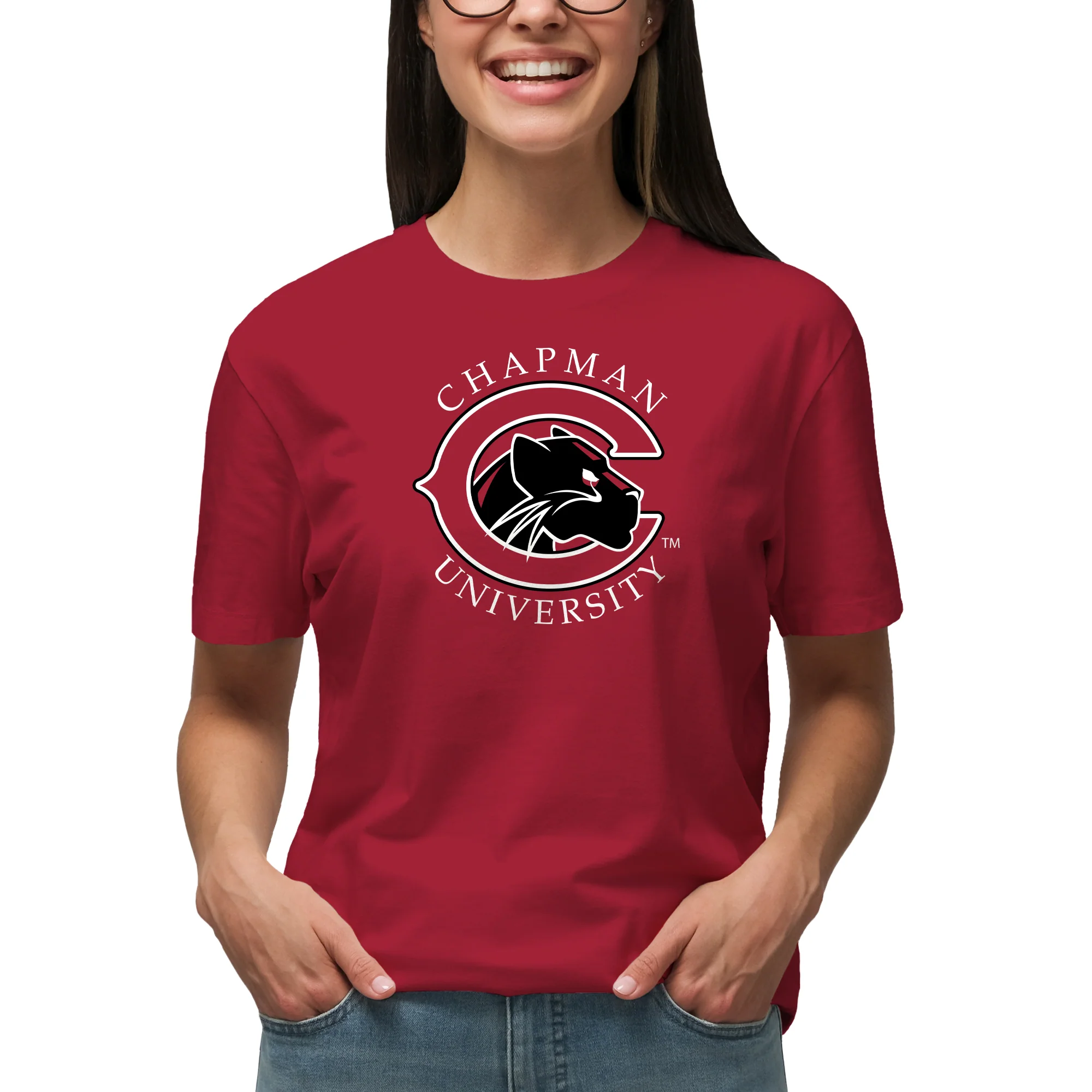 Chapman University Panthers Primary Logo T-Shirt - Image 6