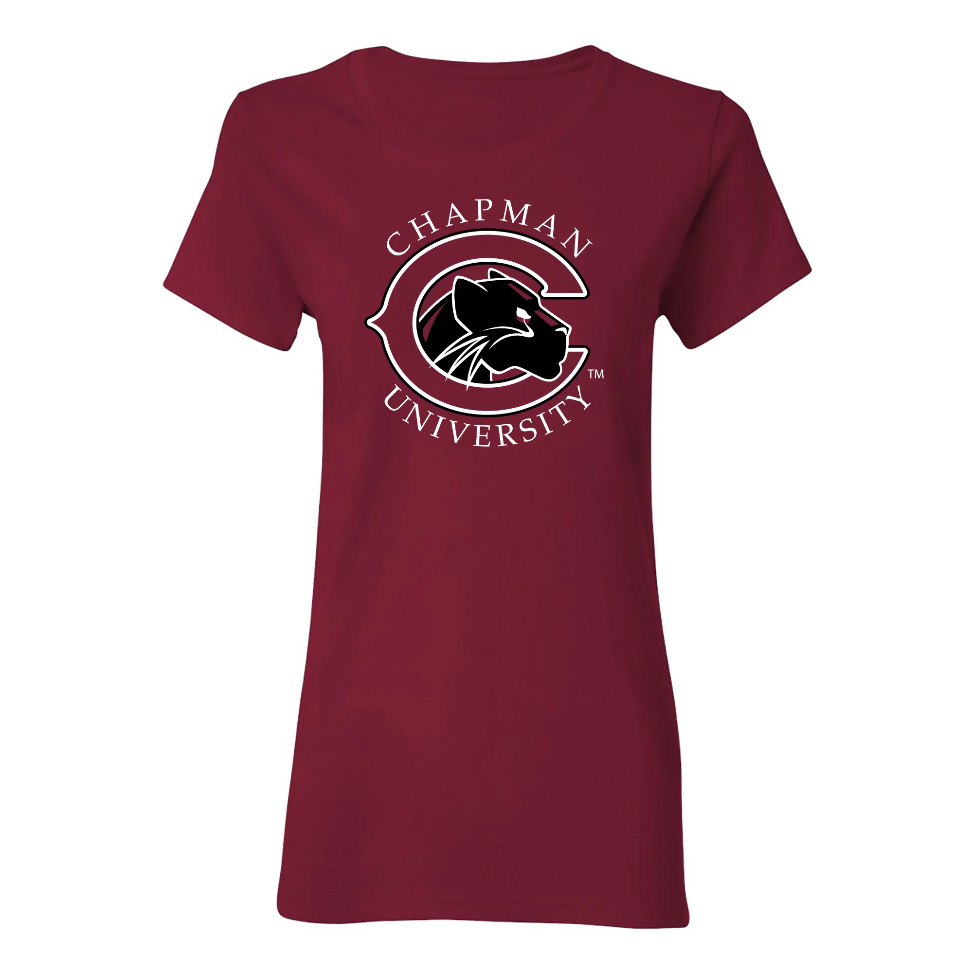 Chapman University Panthers Primary Logo Women's T-Shirt - Image 2