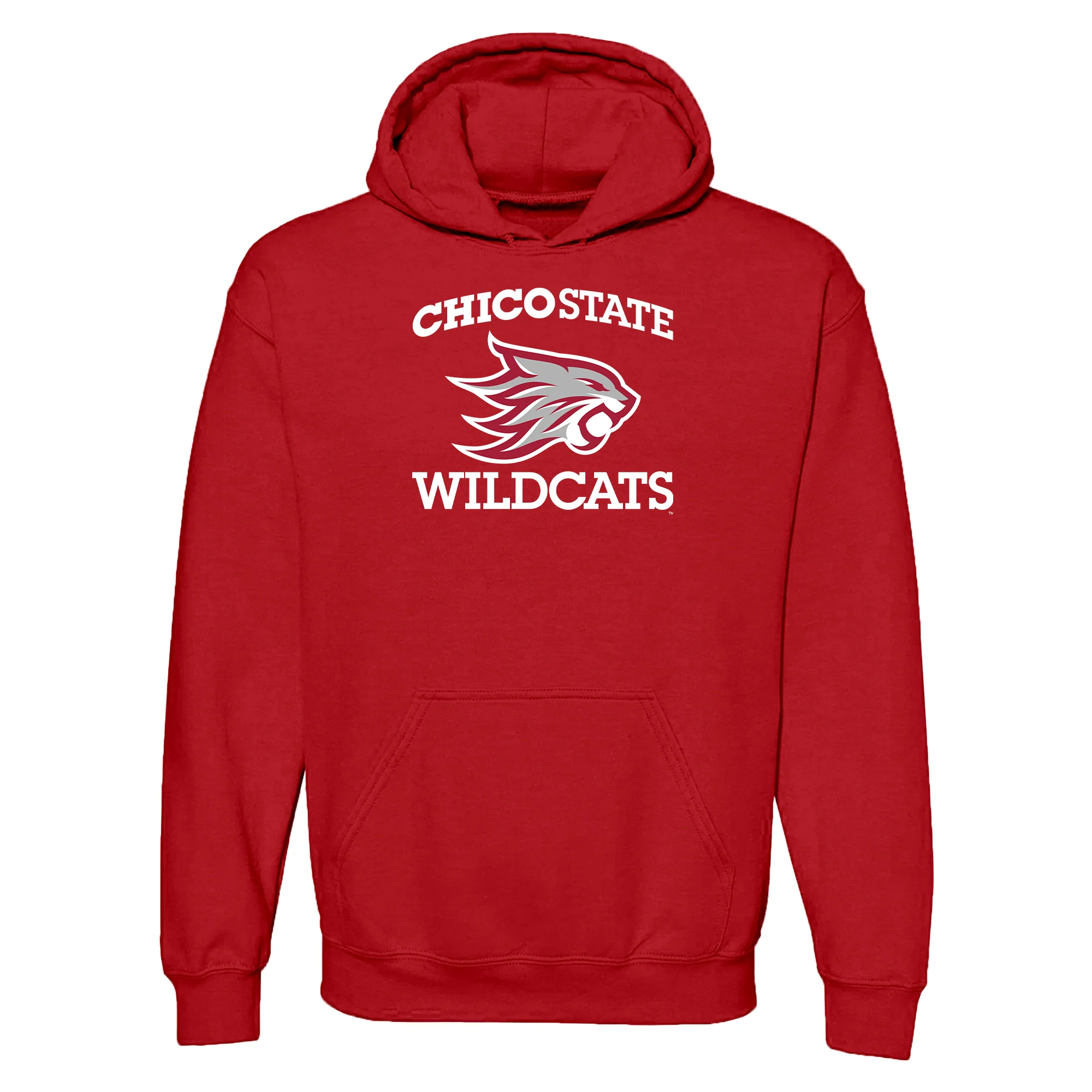 Chico State Wildcats Arch Logo Hoodie - Image 2