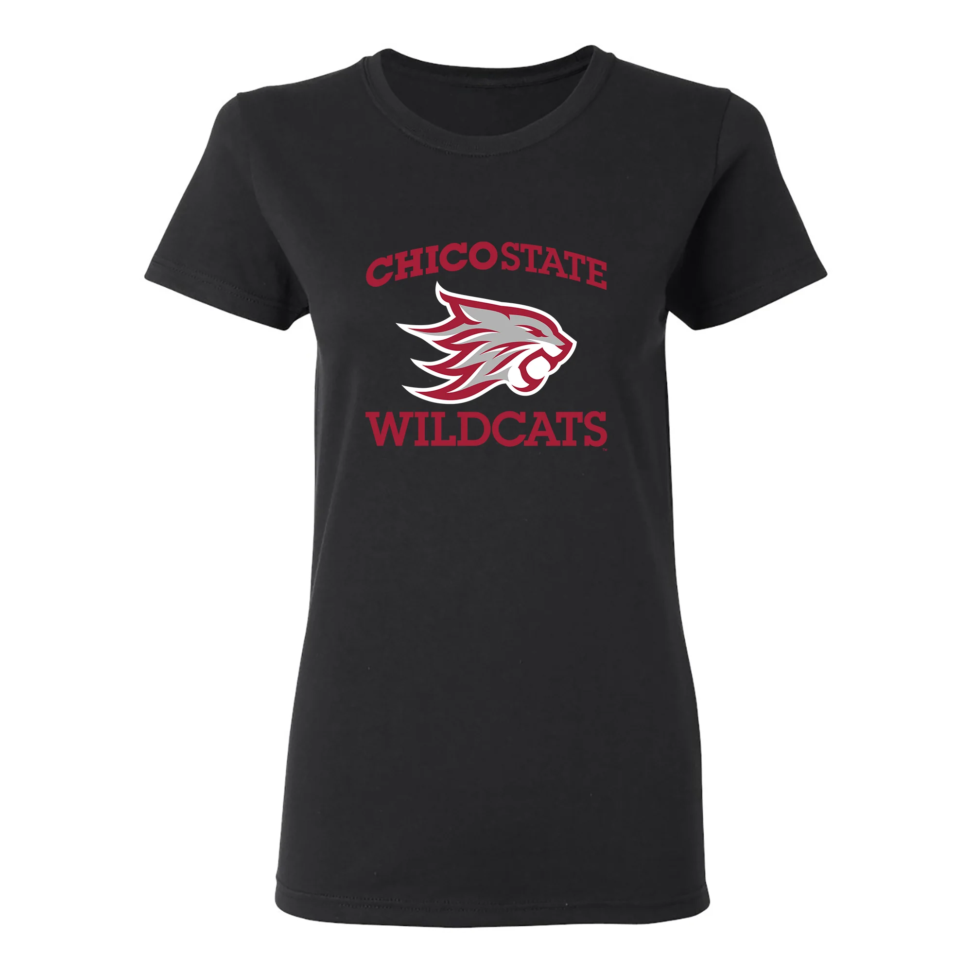 Chico State Wildcats Arch Logo Women's T-Shirt