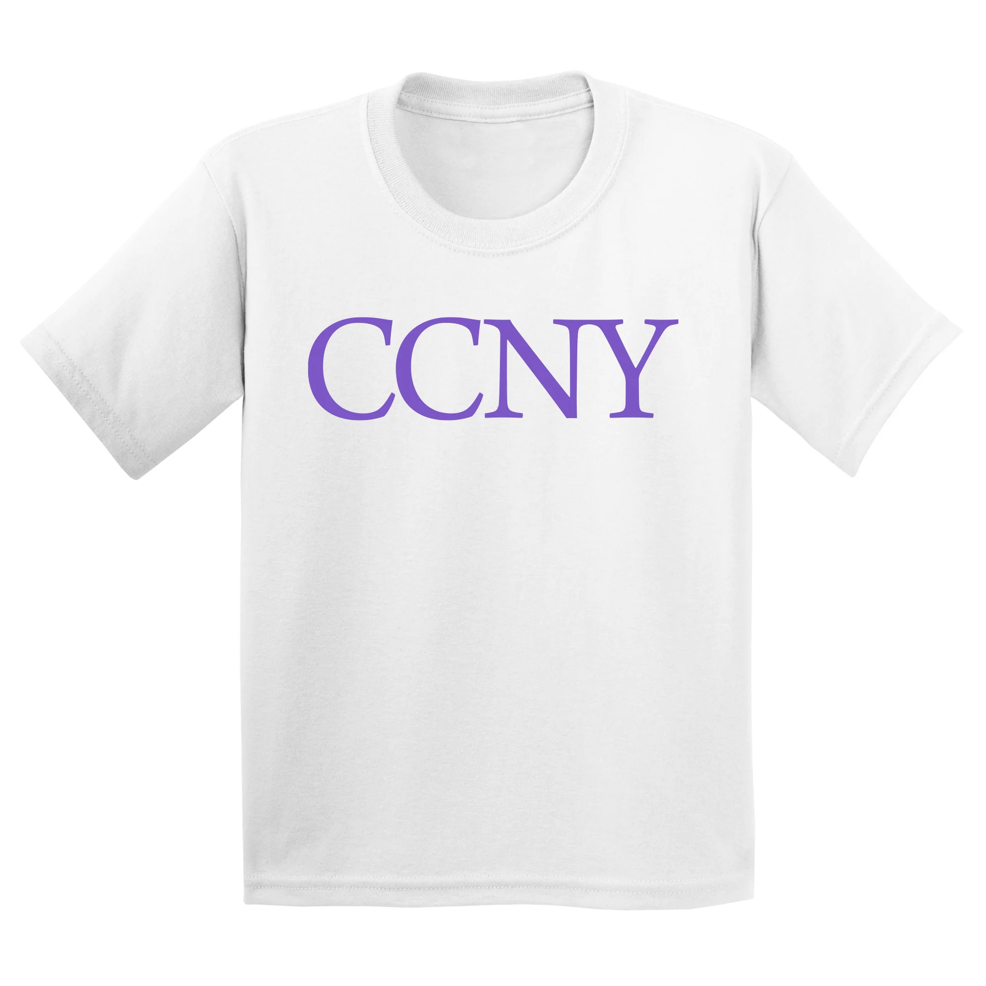 City College of New York Beavers Basic Block Youth - White