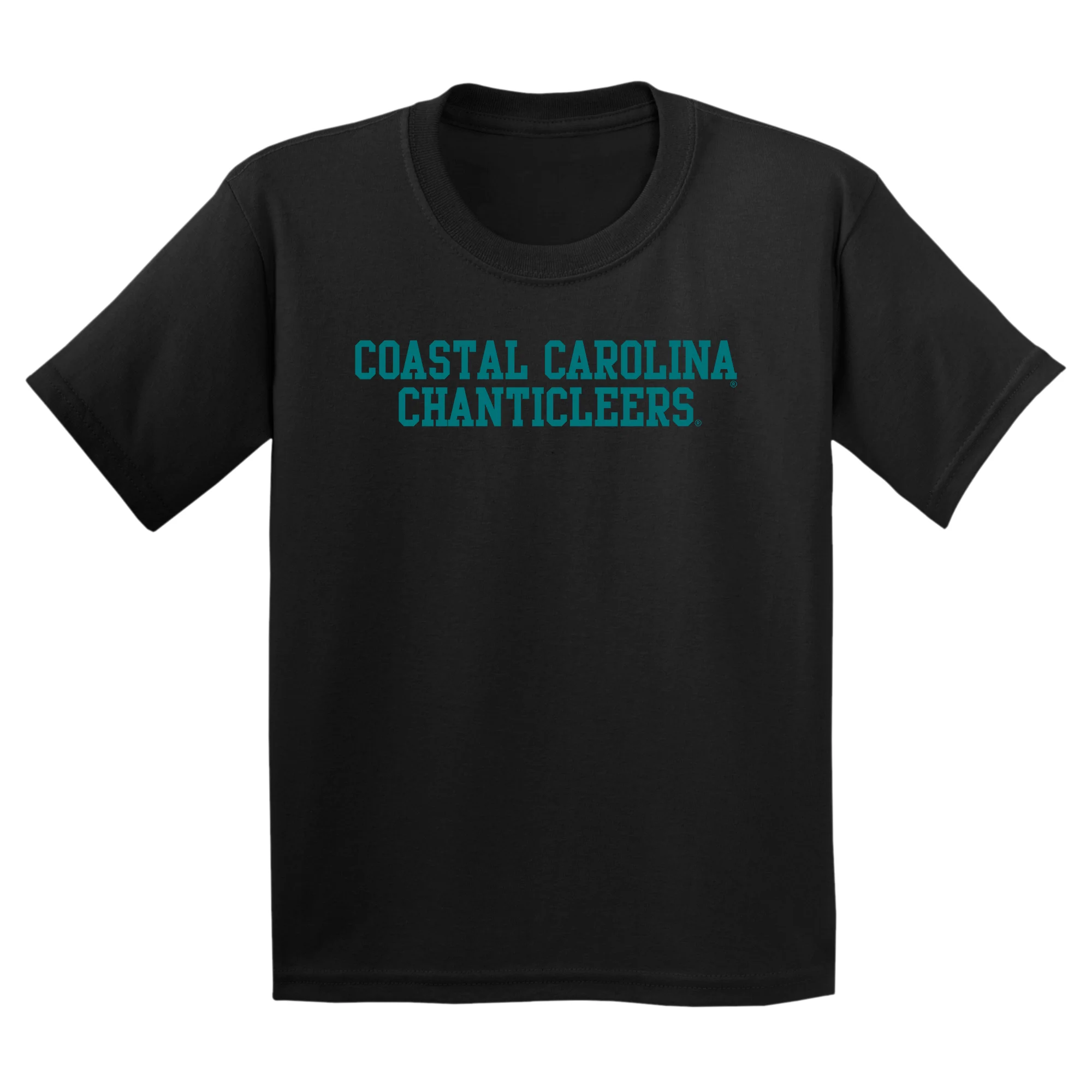 Coastal Carolina Chanticleers Basic Block Youth T-Shirt - Black