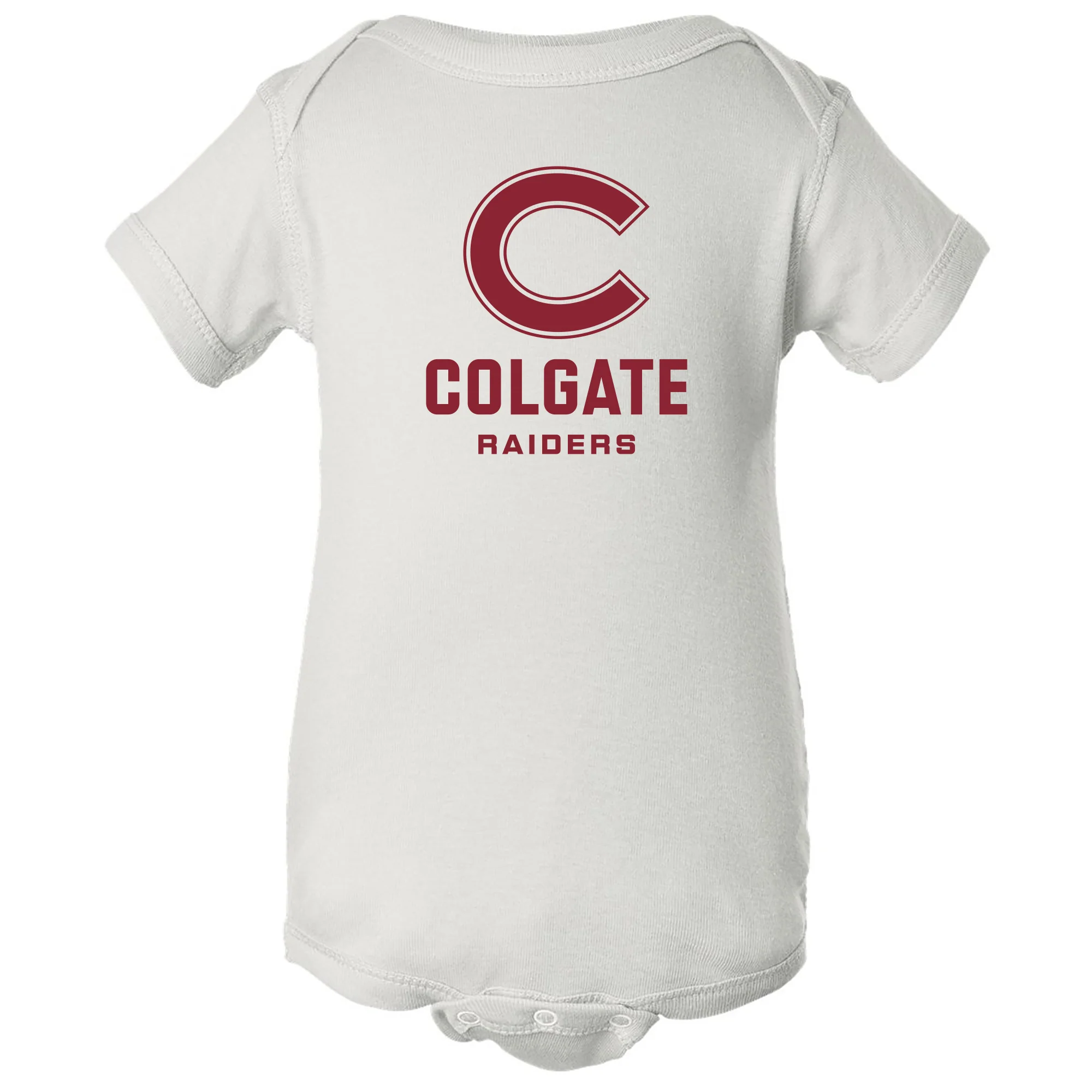Colgate University Raiders Primary Logo Infant Creeper - White