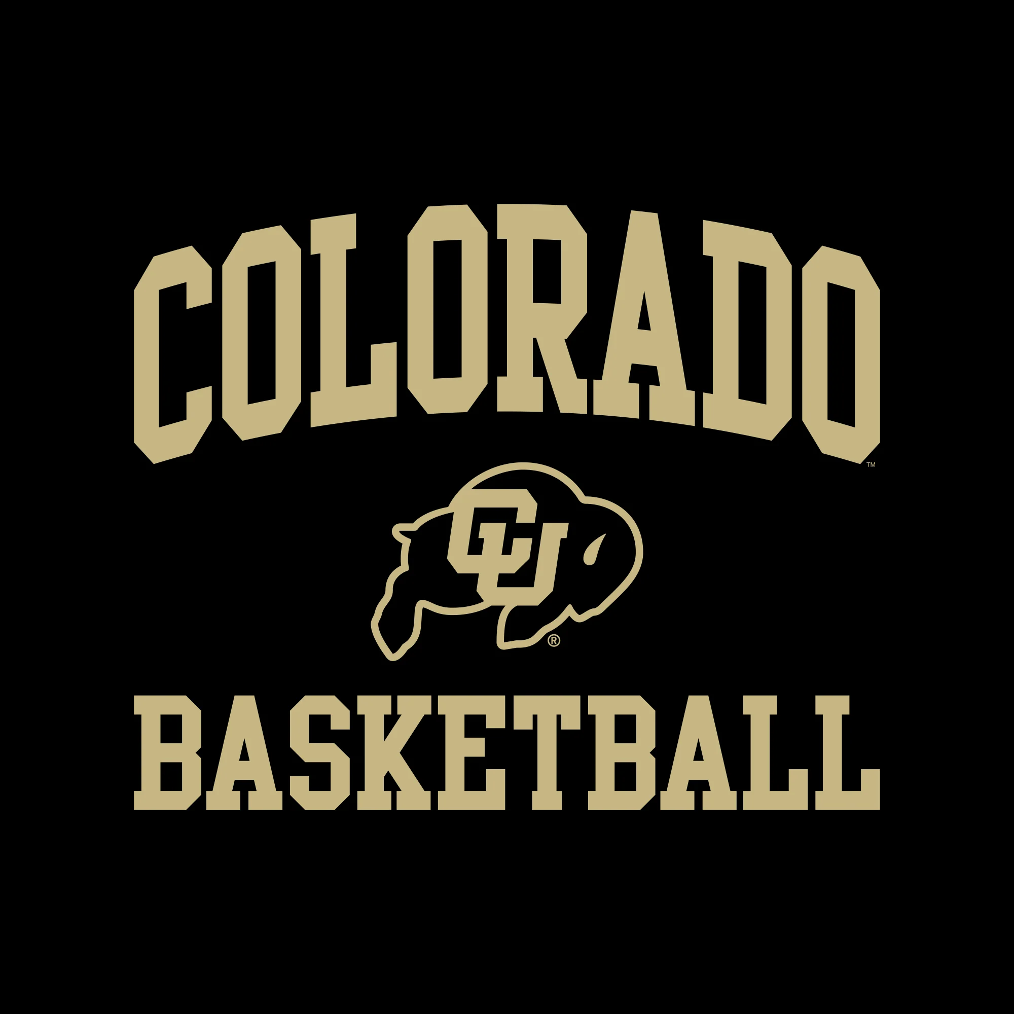 Colorado Arch Logo Basketball Long Sleeve - Black - Image 2