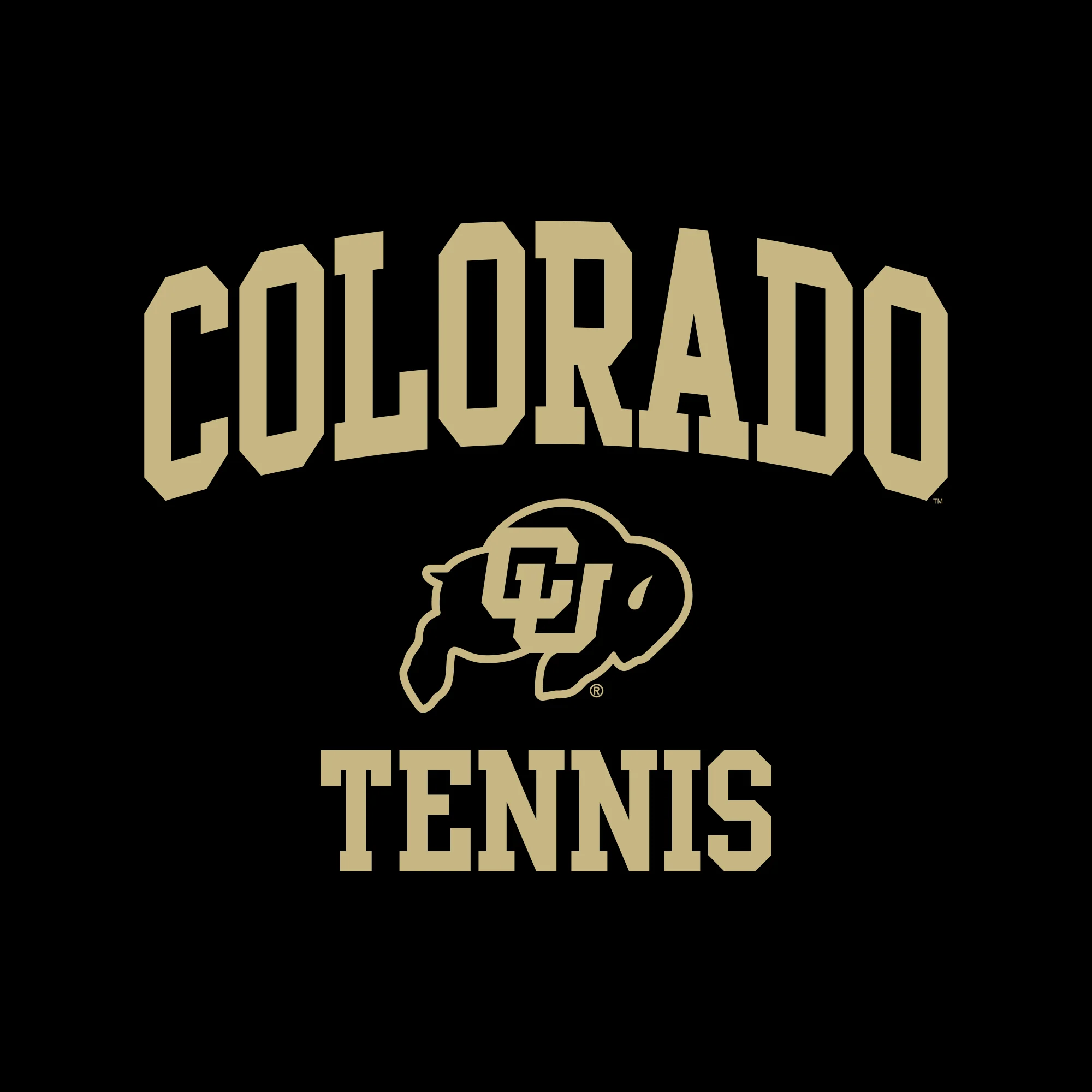 Colorado Arch Logo Tennis Long Sleeve - Black - Image 2