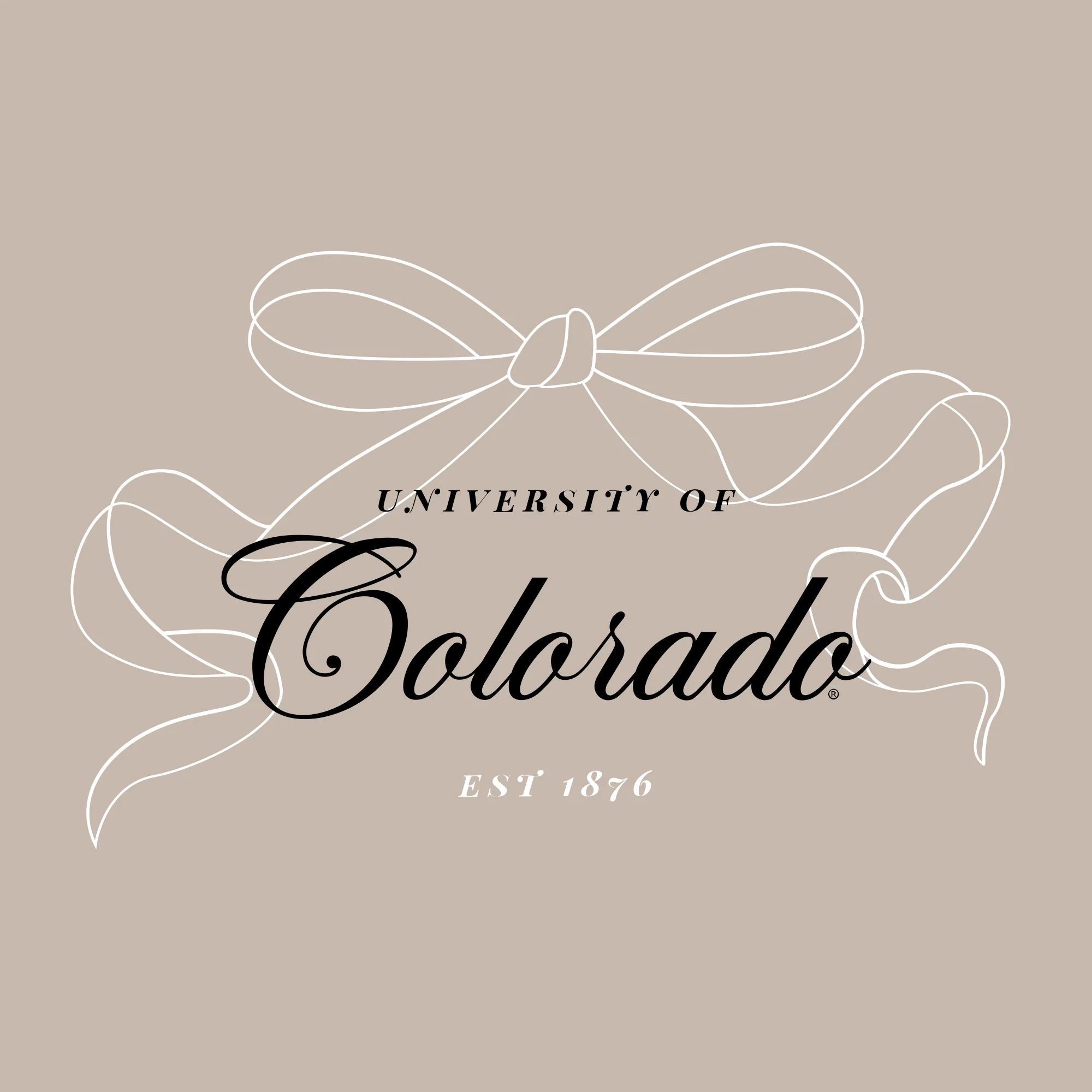 Colorado Delicate Bow Crewneck Sweatshirt - Sand - Image 2
