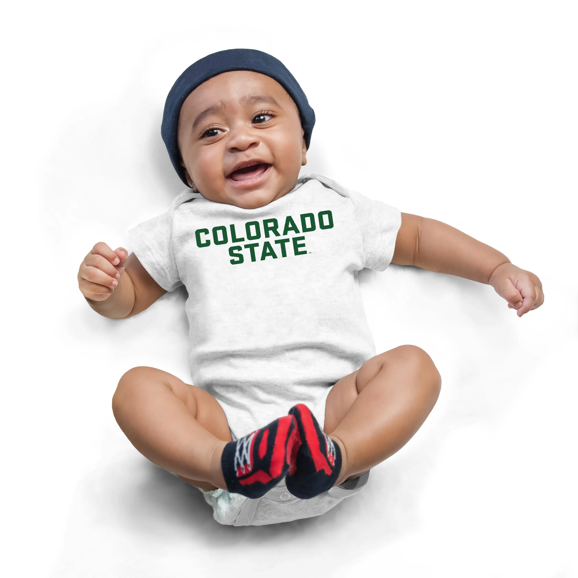 Colorado State Basic Block Creeper - White - Image 3