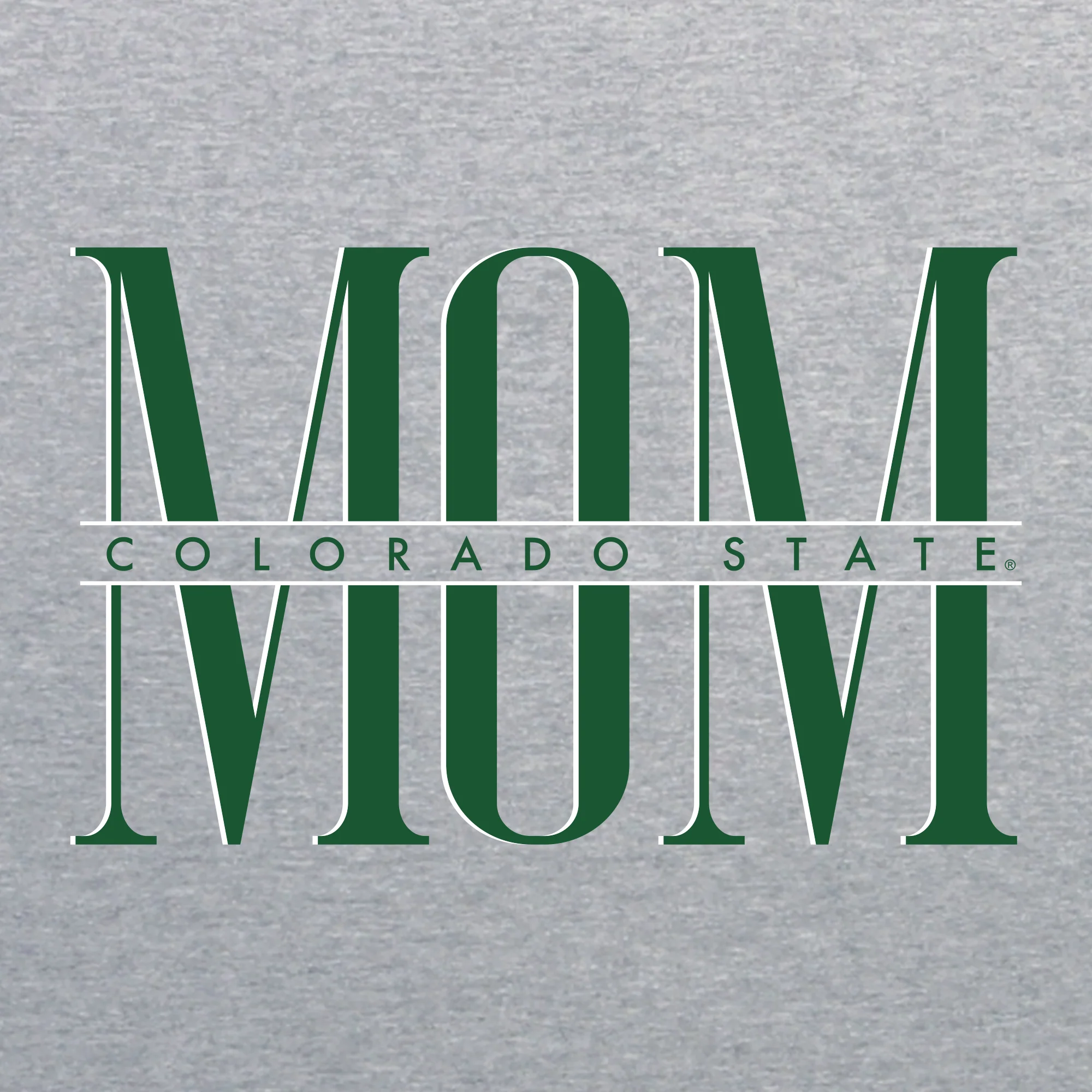Colorado State Classic Mom Crewneck - Sport Grey - Image 2